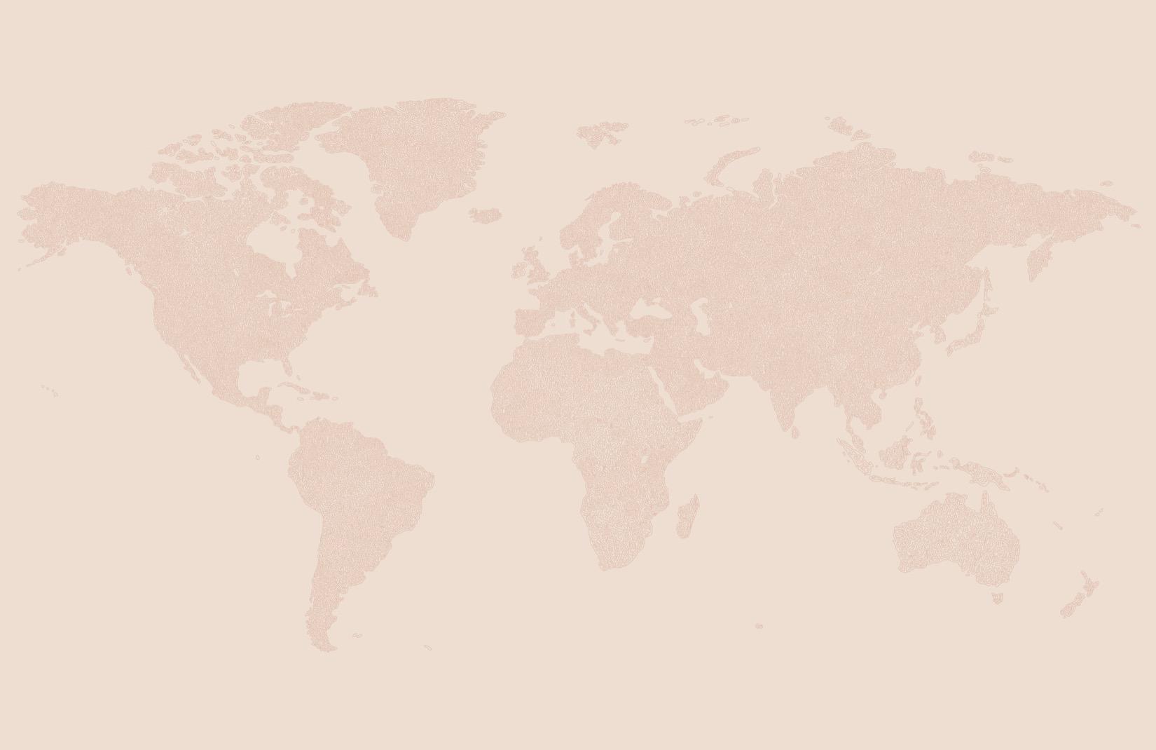 1650x1070 Neutral Color Abstract World Map Wallpaper Mural