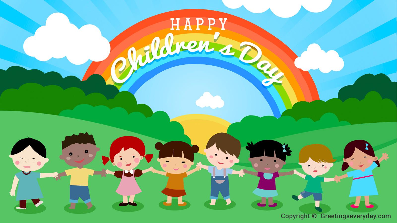 1600x900 Best}* Happy Children's Day 2017 HD Wallpaper, Image, Picture & Photo