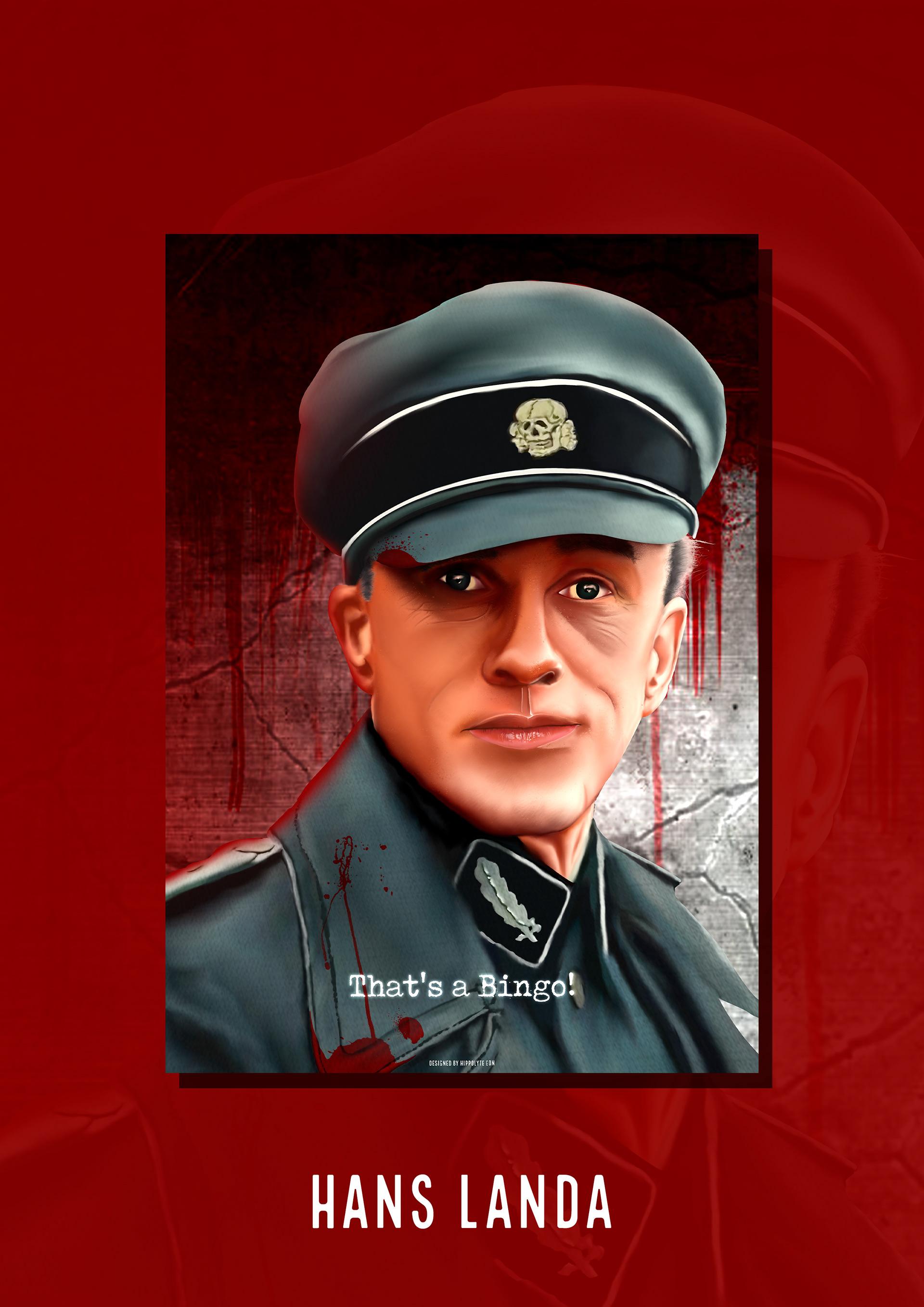 1920x2716 Hans Landa Wallpaper