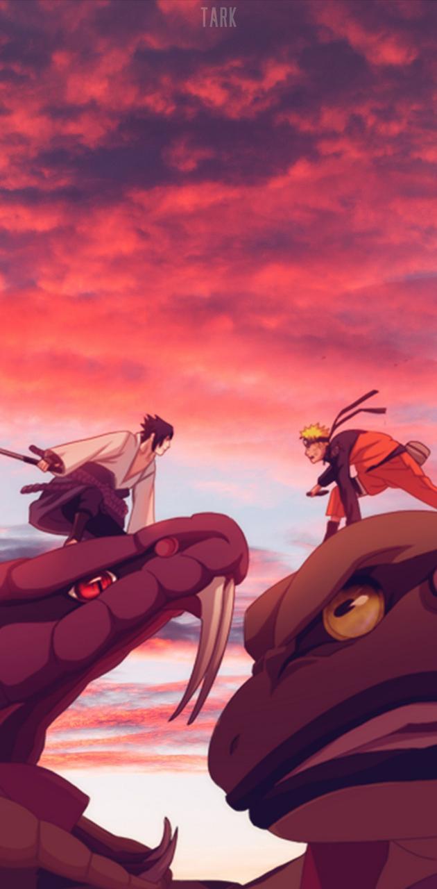 630x1280 Naruto x Sasuke wallpaper