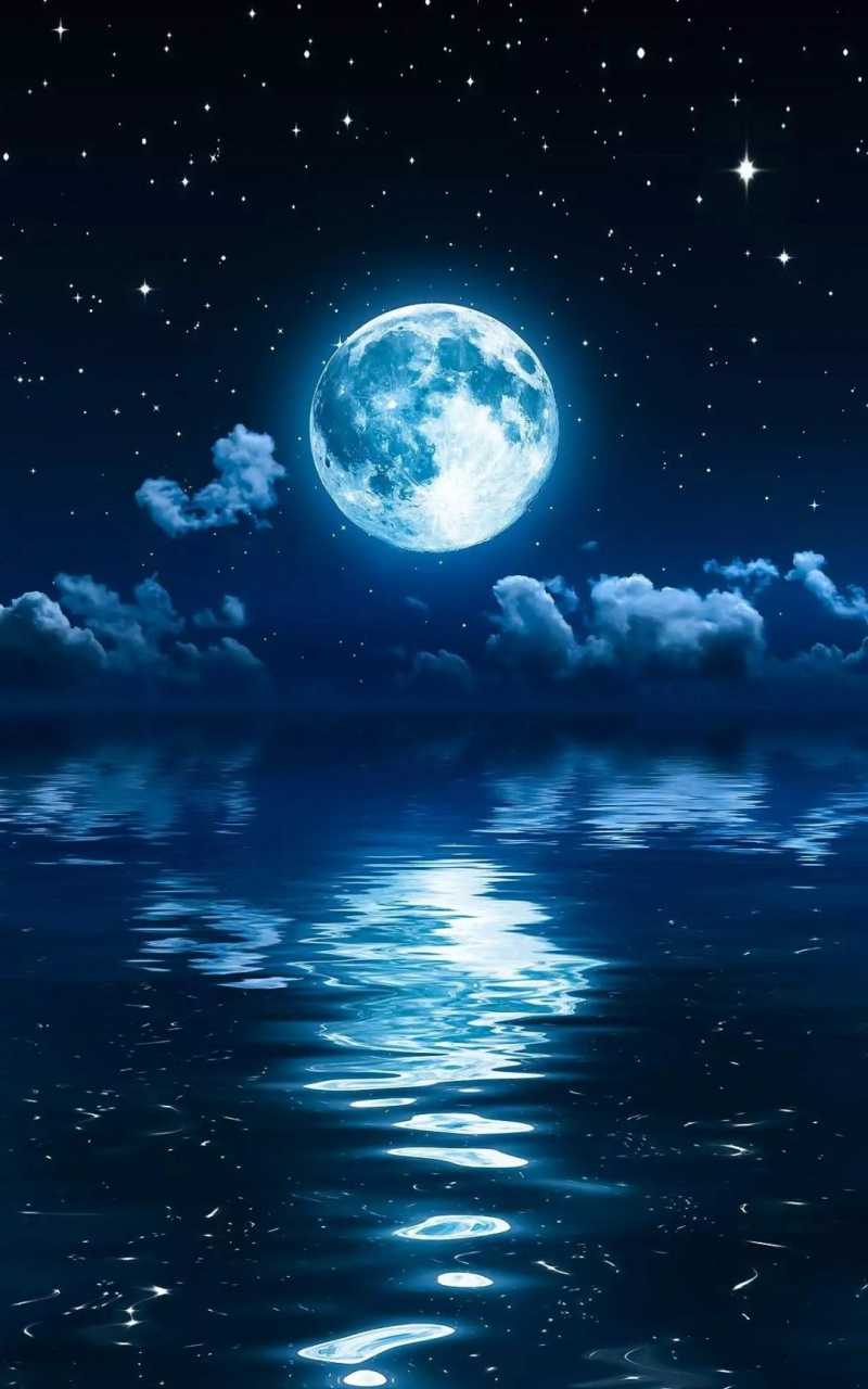 800x1280 Moon Wallpaper
