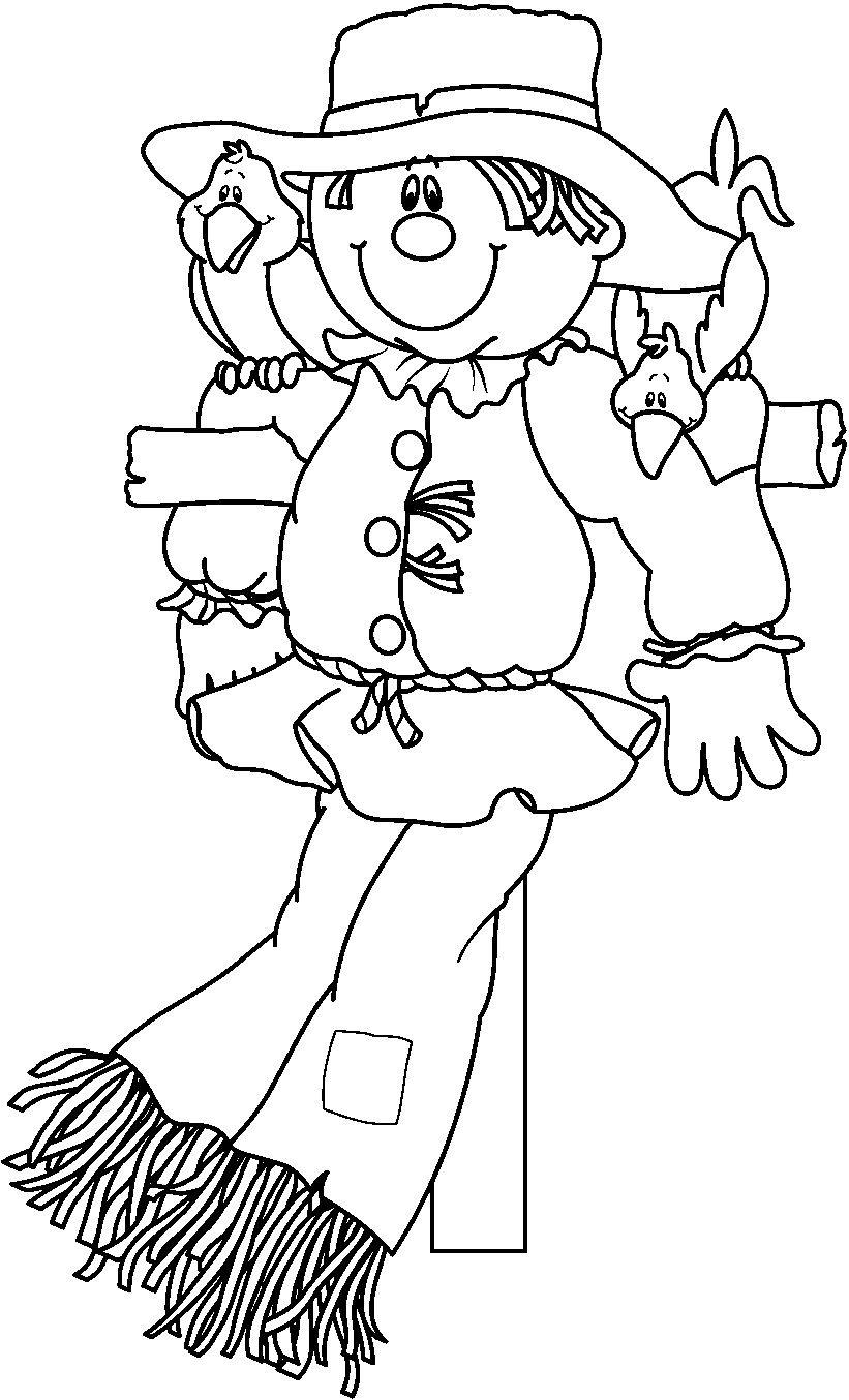 821x1354 cute scarecrow coloring pages. HD Wallpaper. Halloween coloring pages, Fall coloring pages, Coloring pages
