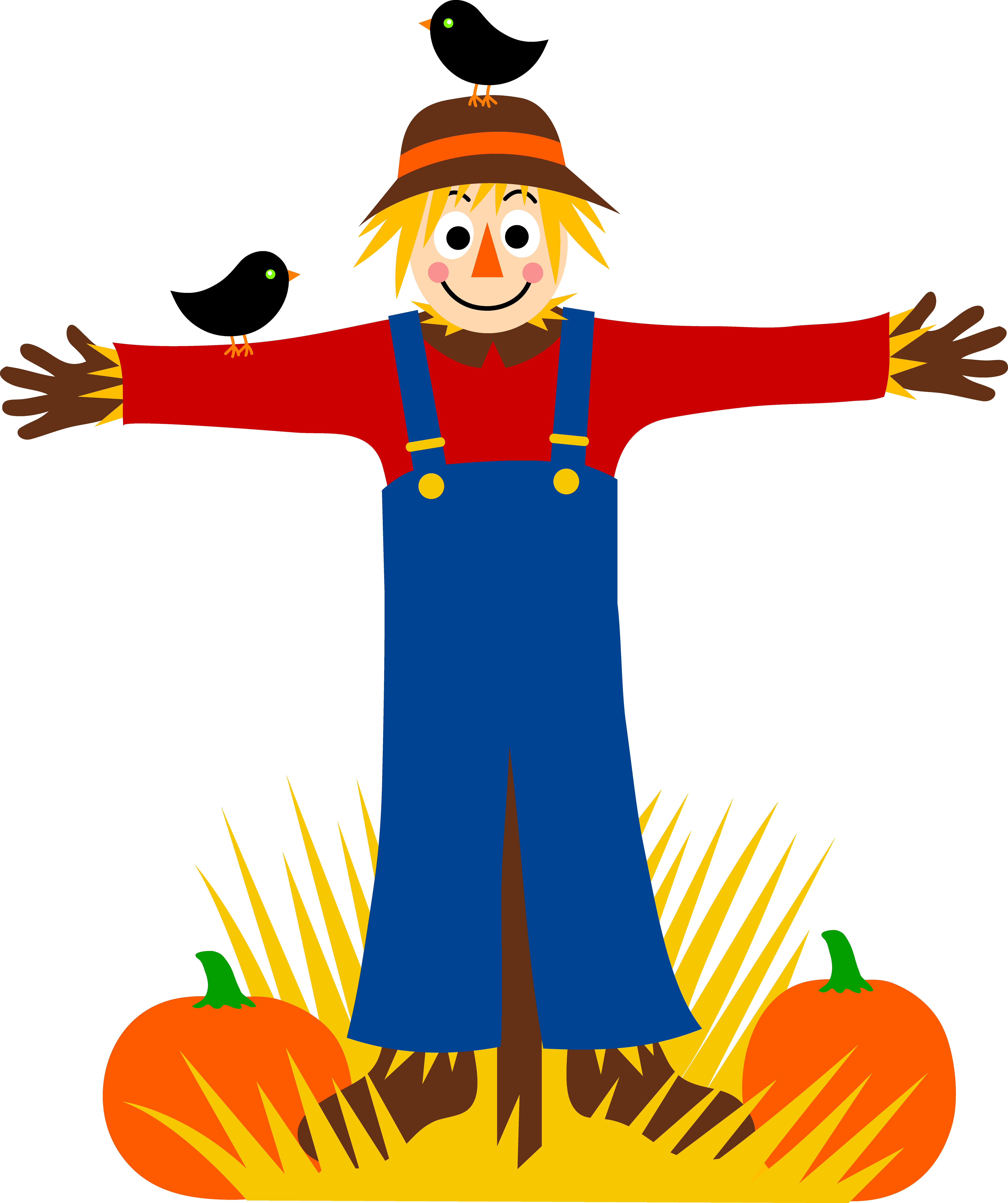 7219x8614 Scarecrow clip art picture free clipart image