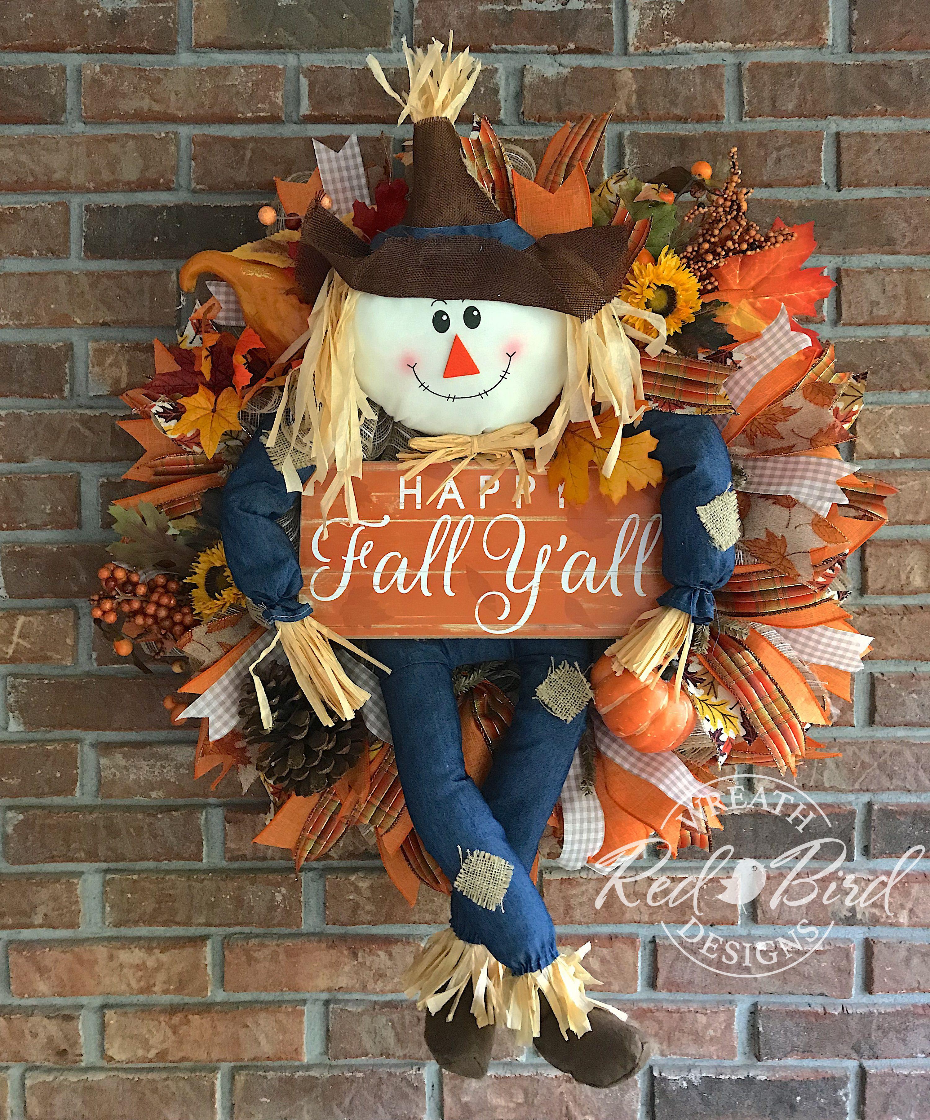 3000x3614 Fall Scarecrow Wreath. Fall thanksgiving wreaths, Scarecrow wreath, Fall wreath