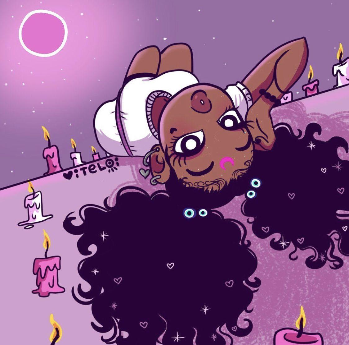 1125x1110 Cute Anime Black Girls Wallpaper