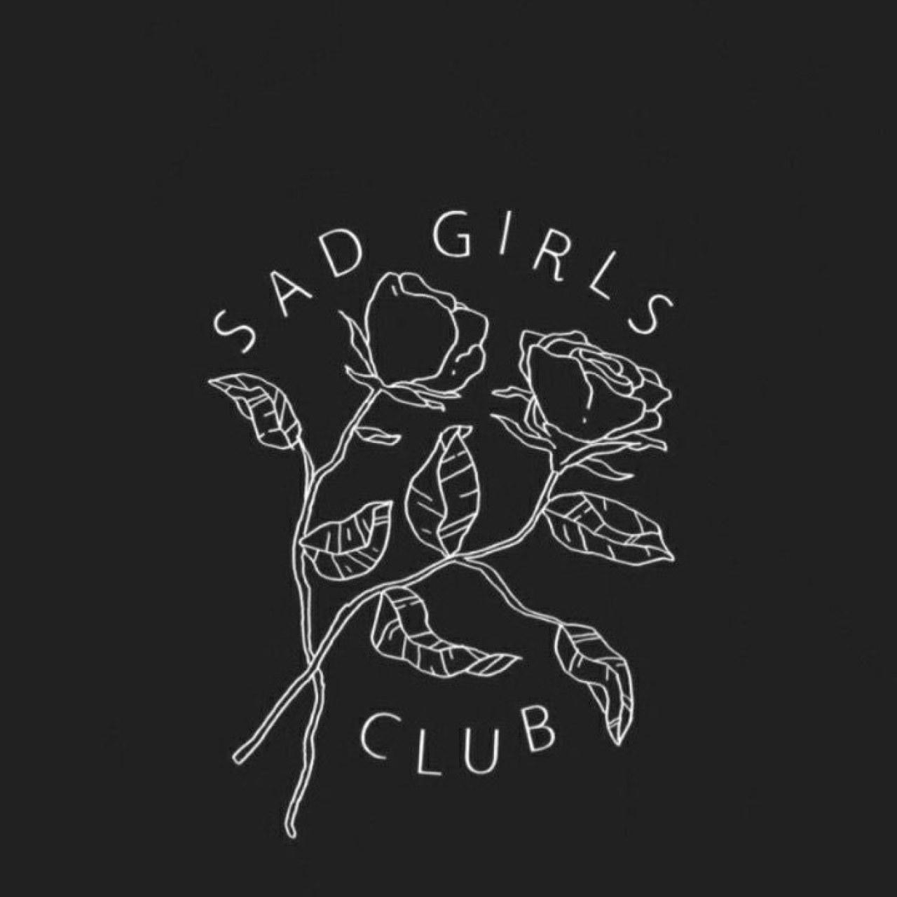 1280x1280 Aesthetic Black Wallpaper, Sad Girls Club • Wallpaper For You HD Wallpaper For Desktop & Mobile