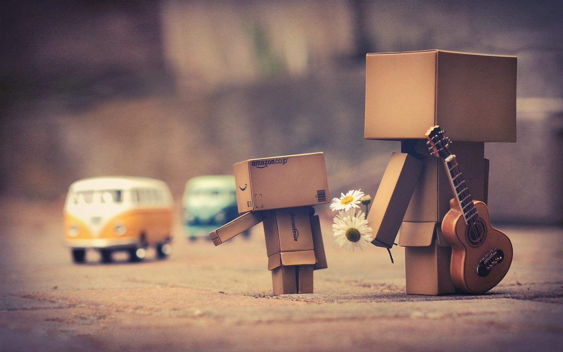 1920x1200 Danbo Musician, HD Cute, 4k Wallpaper, Image, Background, Photo and Picture