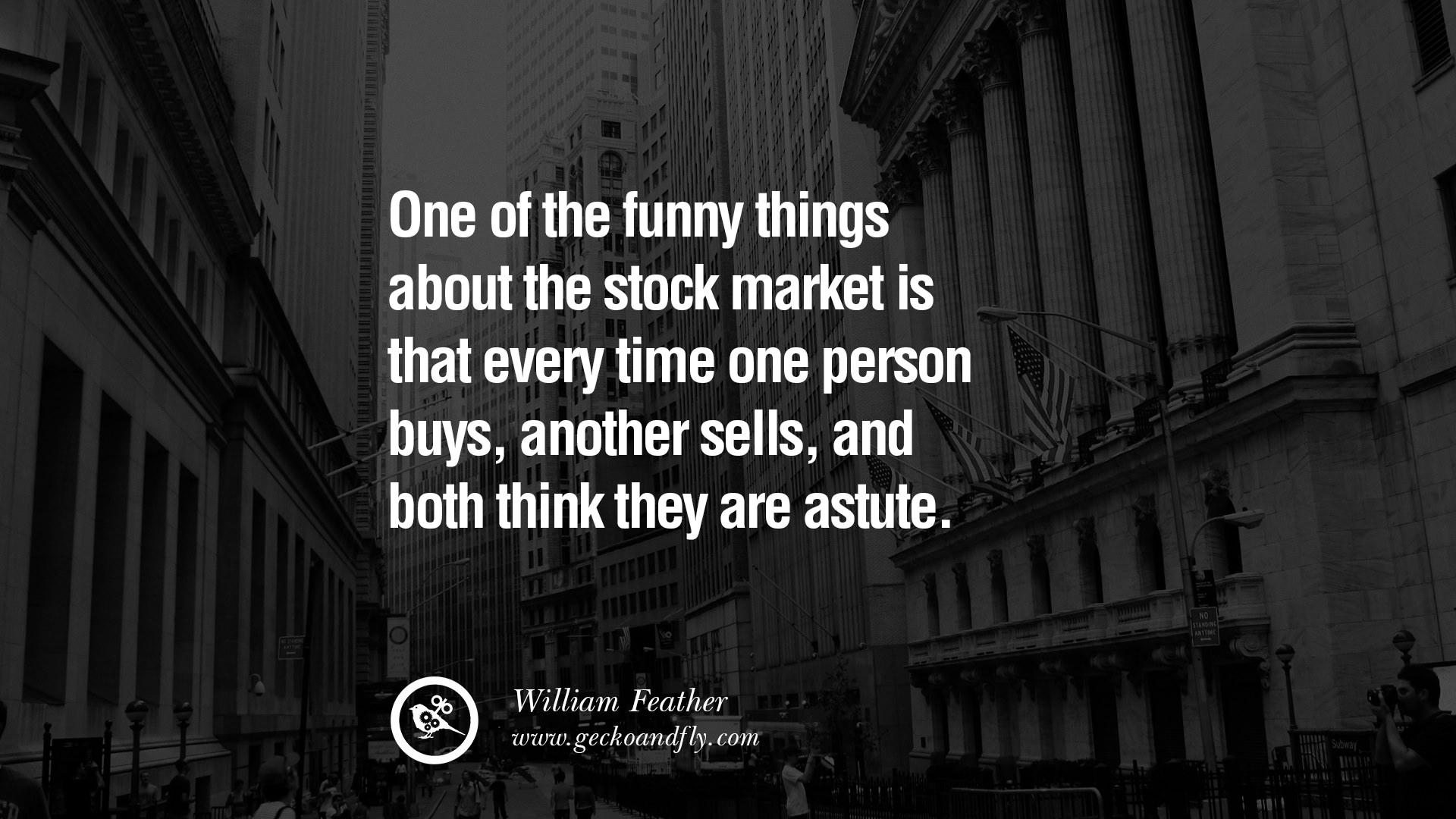 1920x1080 Quotes about Stock market funny (12 quotes)