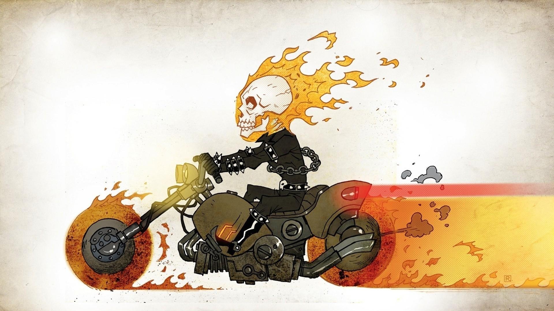 1920x1080 Download Wallpaper, Download 1920x1080 ghost rider animated digital art motorbikes 1920x1080 wallpaper People HD Wallpaper, Hi Res People Wallpaper, High Definition Wallpaper