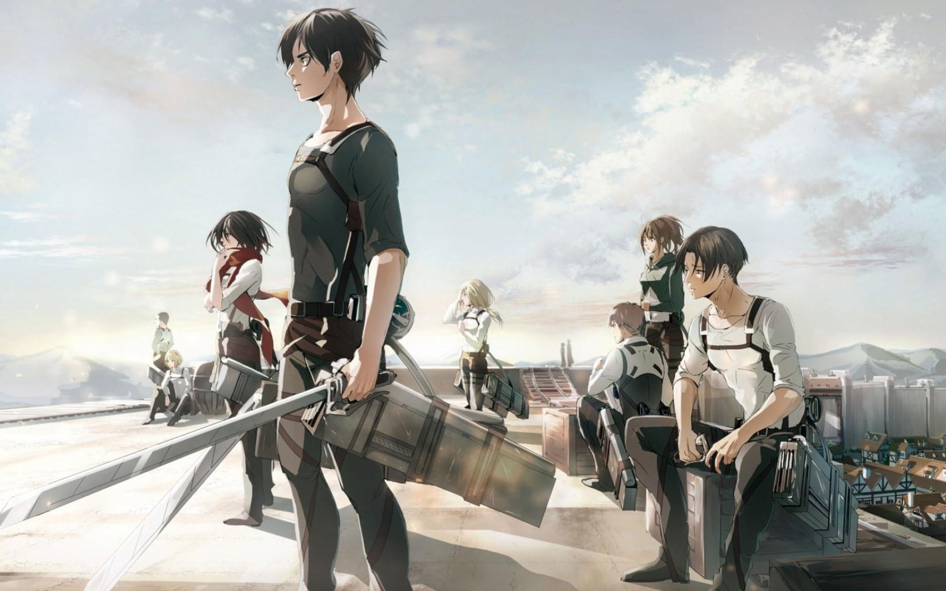 1920x1200 Wallpaper Attack On Titan Wallpaper, Digital Art, Artwork • Wallpaper For You HD Wallpaper For Desktop & Mobile