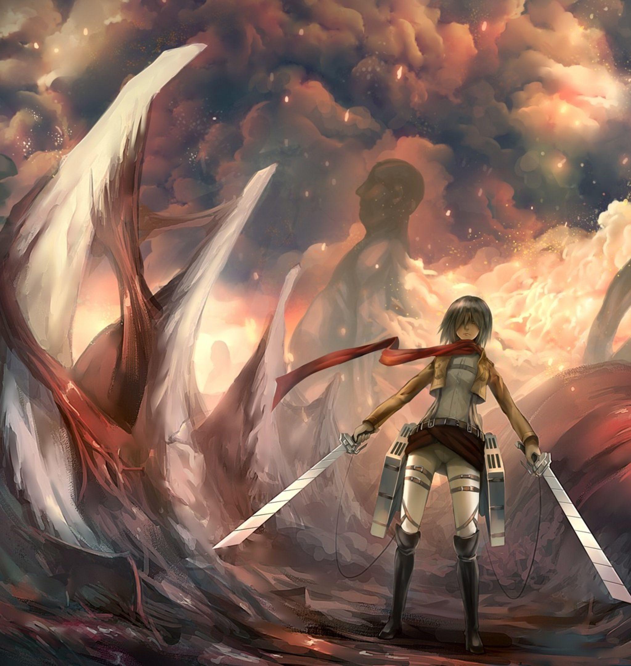 2048x2160 Anime Wallpaper 4k Attack On Titan