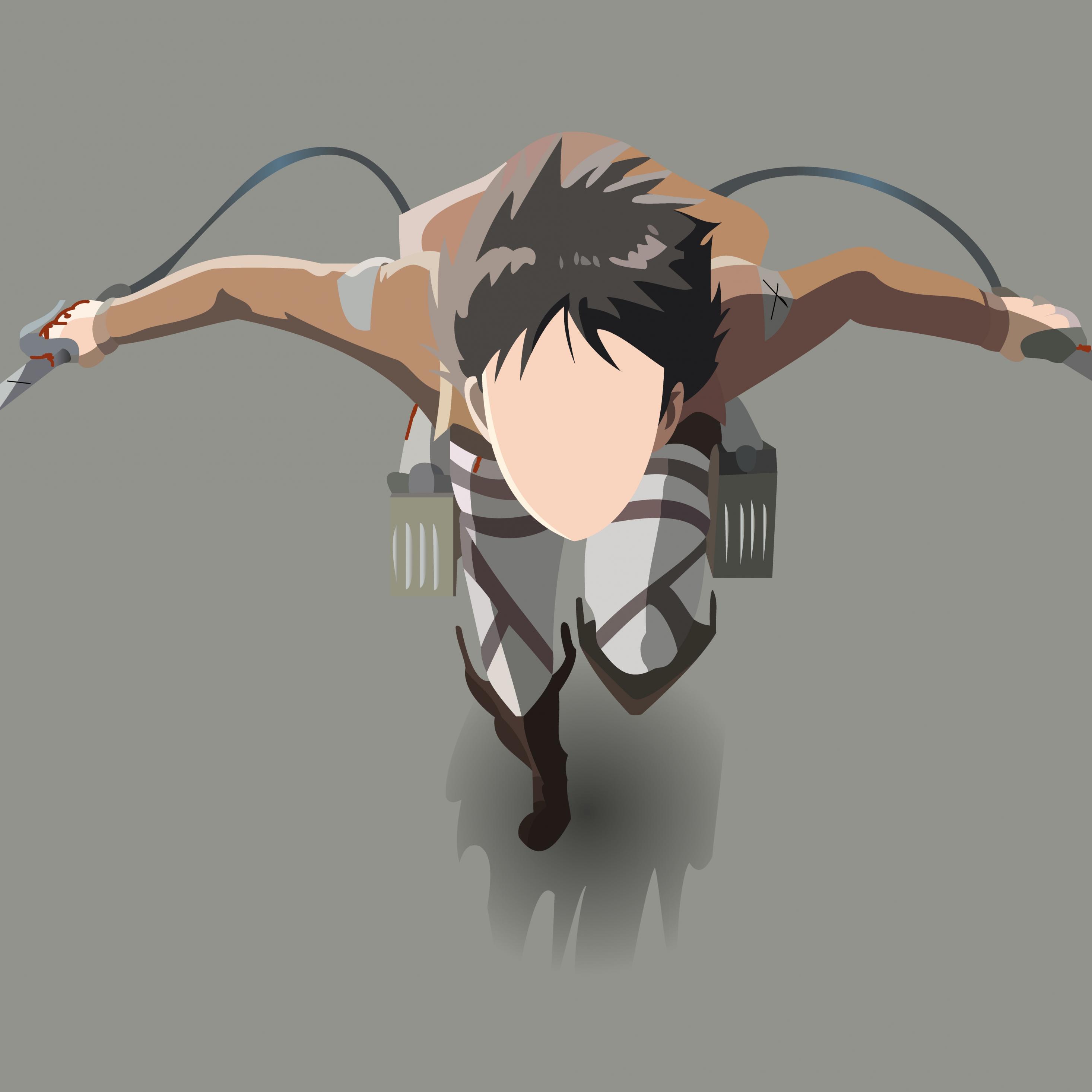 2932x2932 Download 2932x2932 wallpaper eren yeager, attack on titan, anime boy, ipad pro retina, 2932x2932 HD image, background, 752