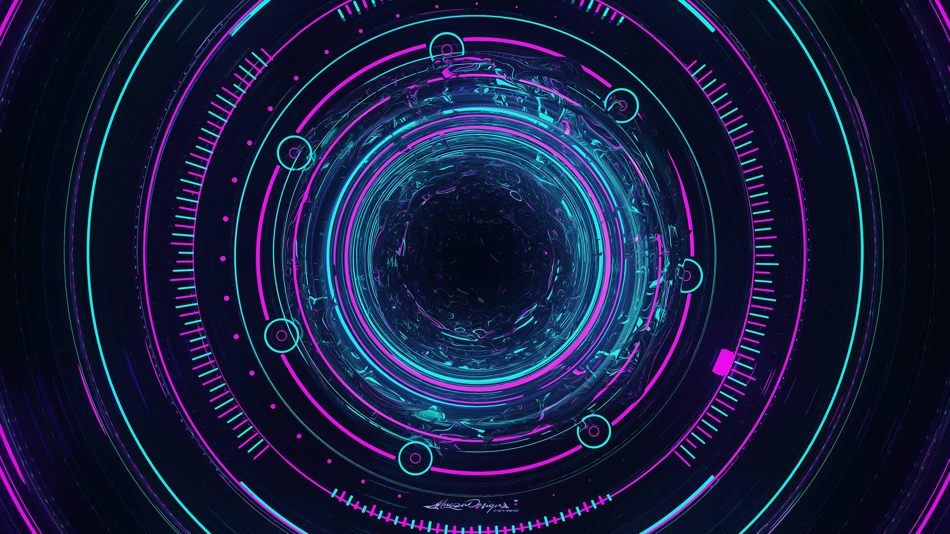 1920x1080 Colourful Abstract Circle Art Wallpaper, HD Abstract 4K Wallpaper, Image, Photo and Background