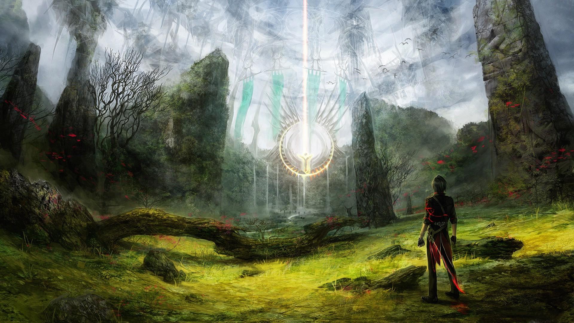 1920x1080 fantasy Art, Magic, Circle Wallpaper HD / Desktop and Mobile Background
