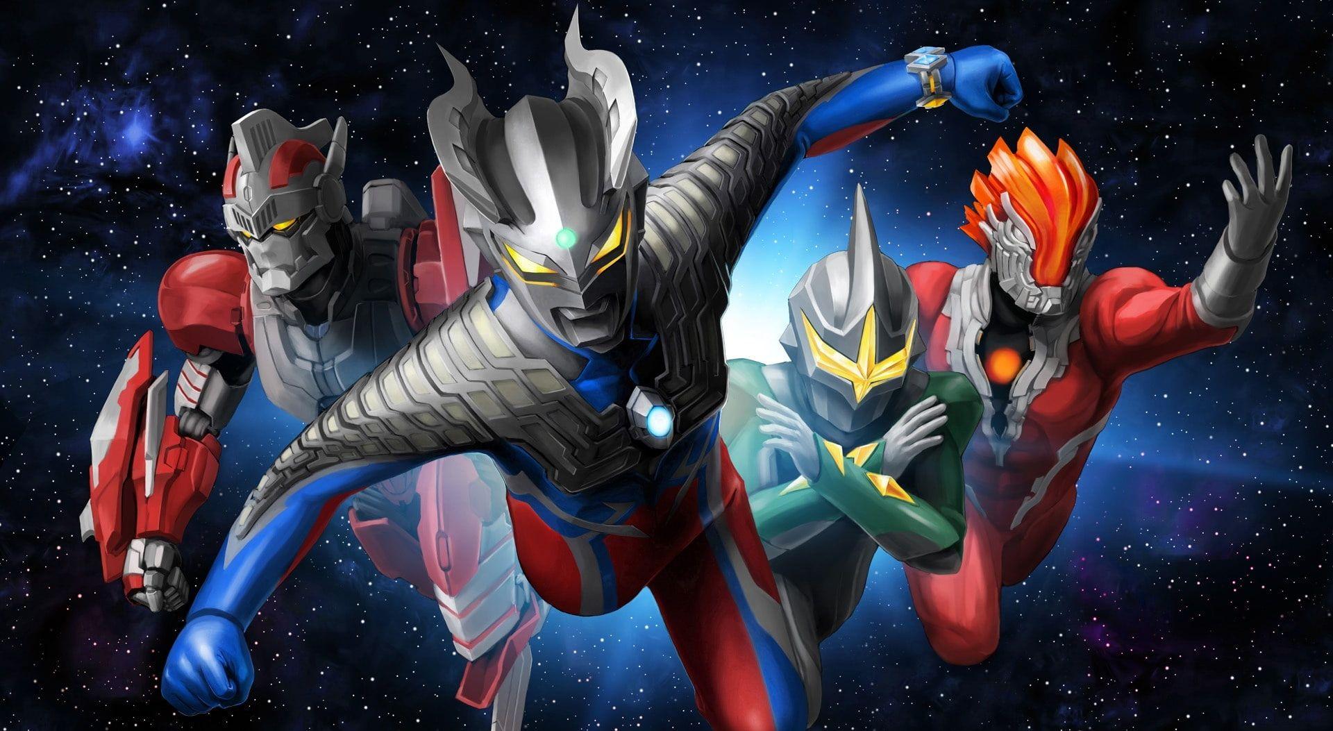 1920x1053 Ultraman, four super heroes wallpaper #Cartoons #Others P #wallpaper #hdwallpaper #desktop. Hero wallpaper, Superhero, Cartoon