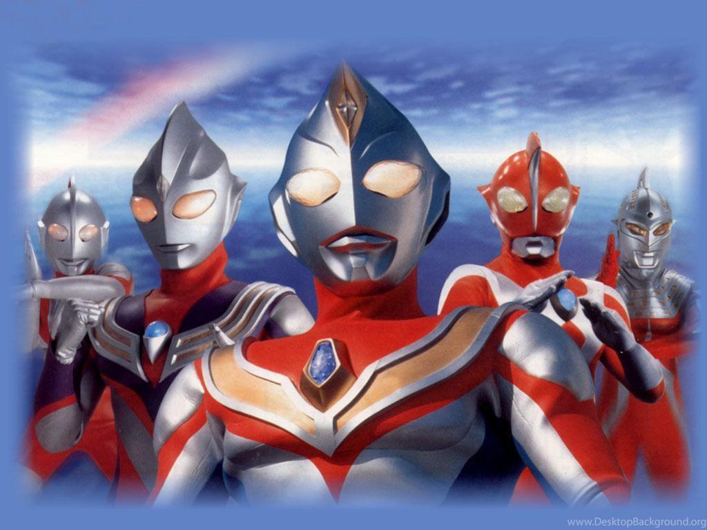 1024x768 Anime: Ultraman Desktop Background