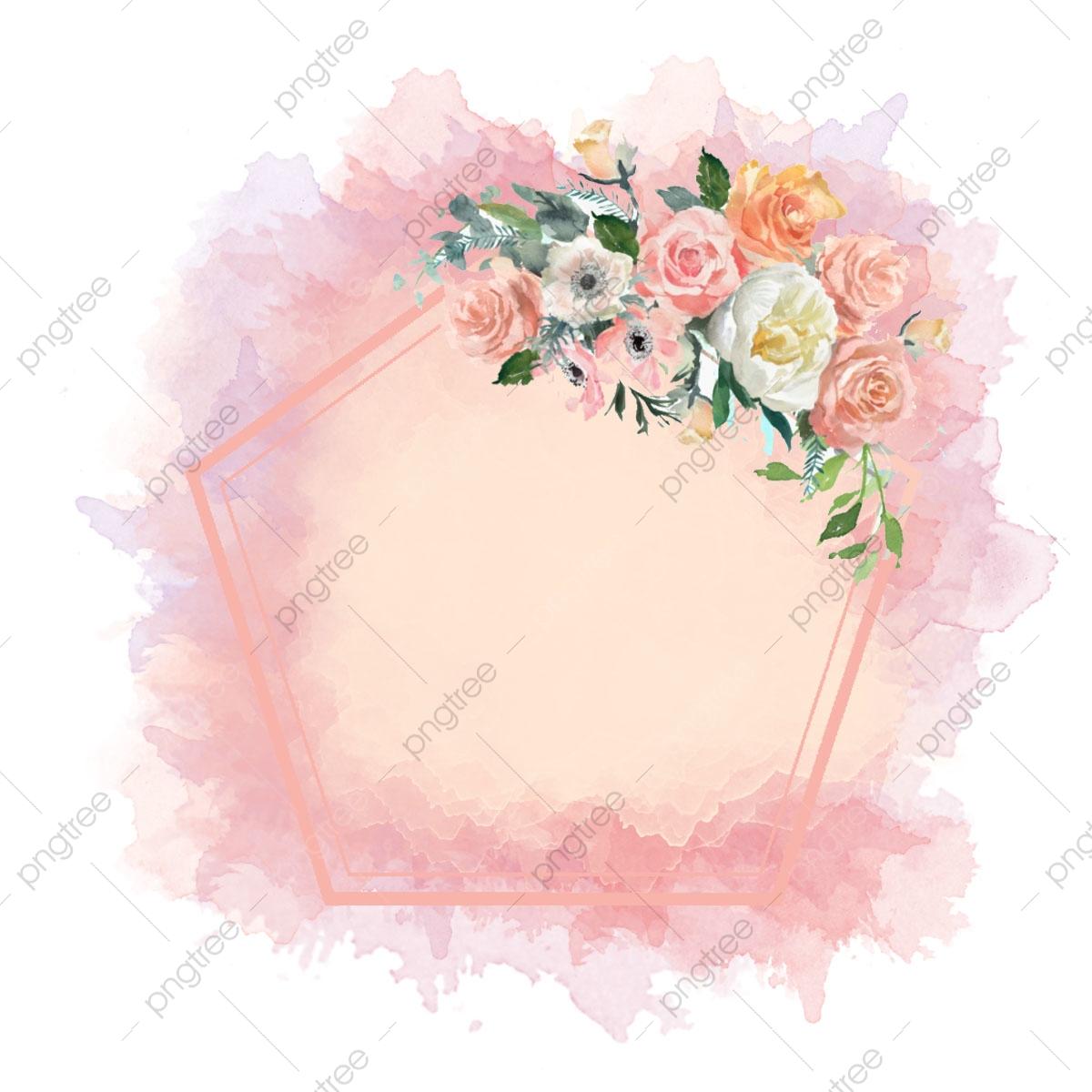 1200x1200 Vintage Flower Watercolor Background, Pastel, Watercolor, Flower Background Image for Free Download
