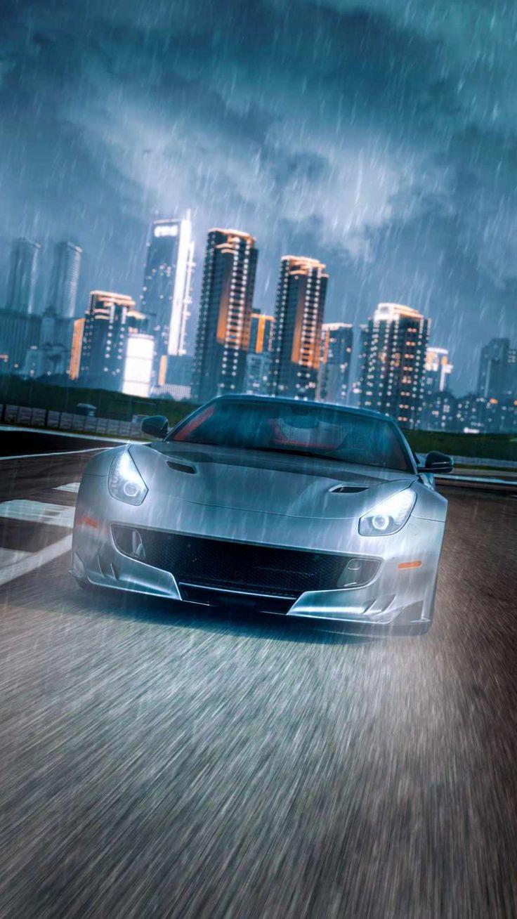 736x1308 Ferrari in Rain iPhone Wallpaper Wallpaper : iPhone Wallpaper. Car iphone wallpaper, Ferrari, iPhone wallpaper