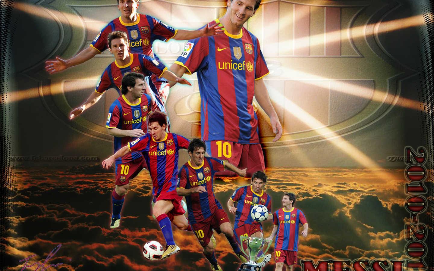1440x900 Lionel Messi FC Barcelona Wallpaper Andres Messi Wallpaper
