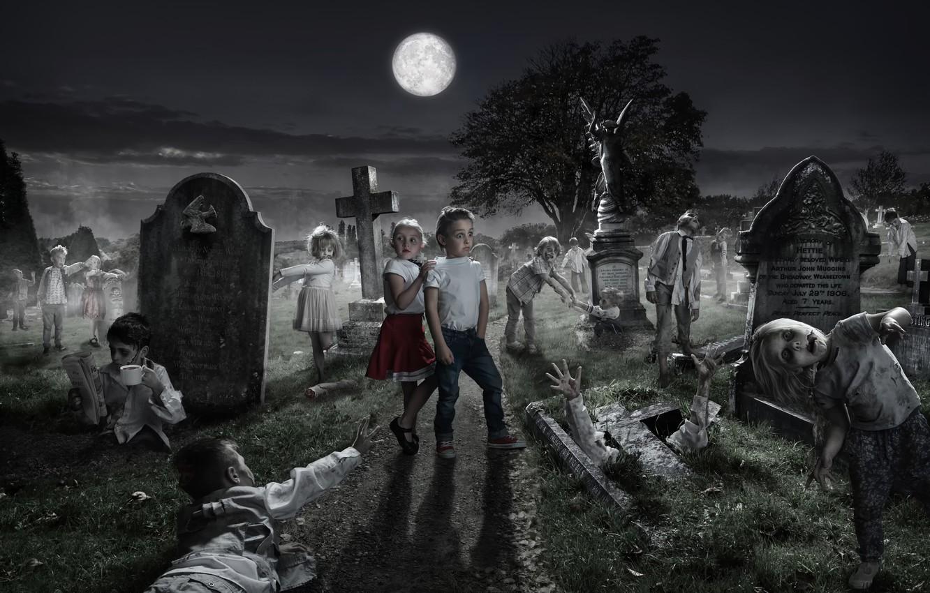 1332x850 Cemetery Wallpaper