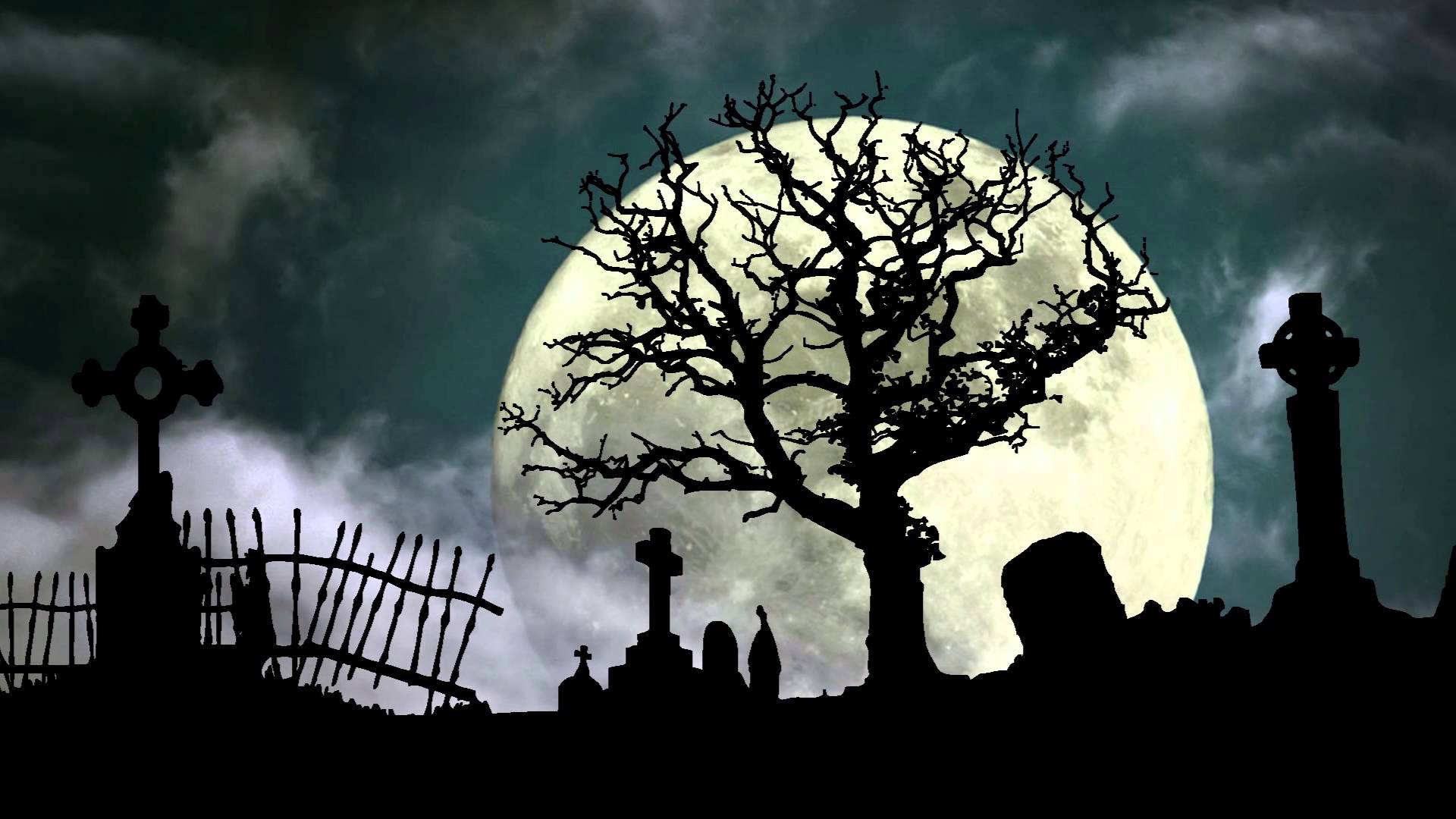 Spooky Graveyard Wallpapers - Top Free Spooky Graveyard Backgrounds ...