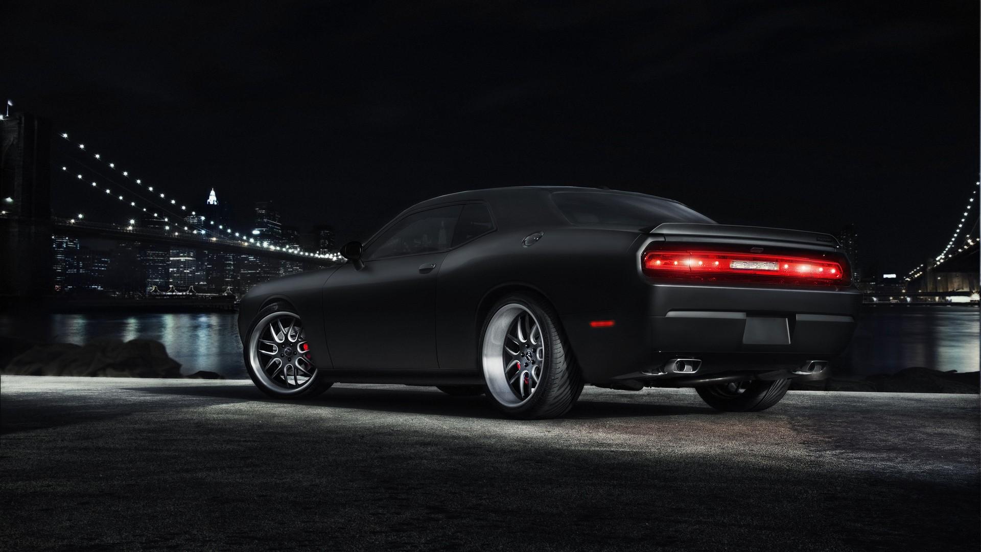1920x1080 Wallpaper Challenger Black