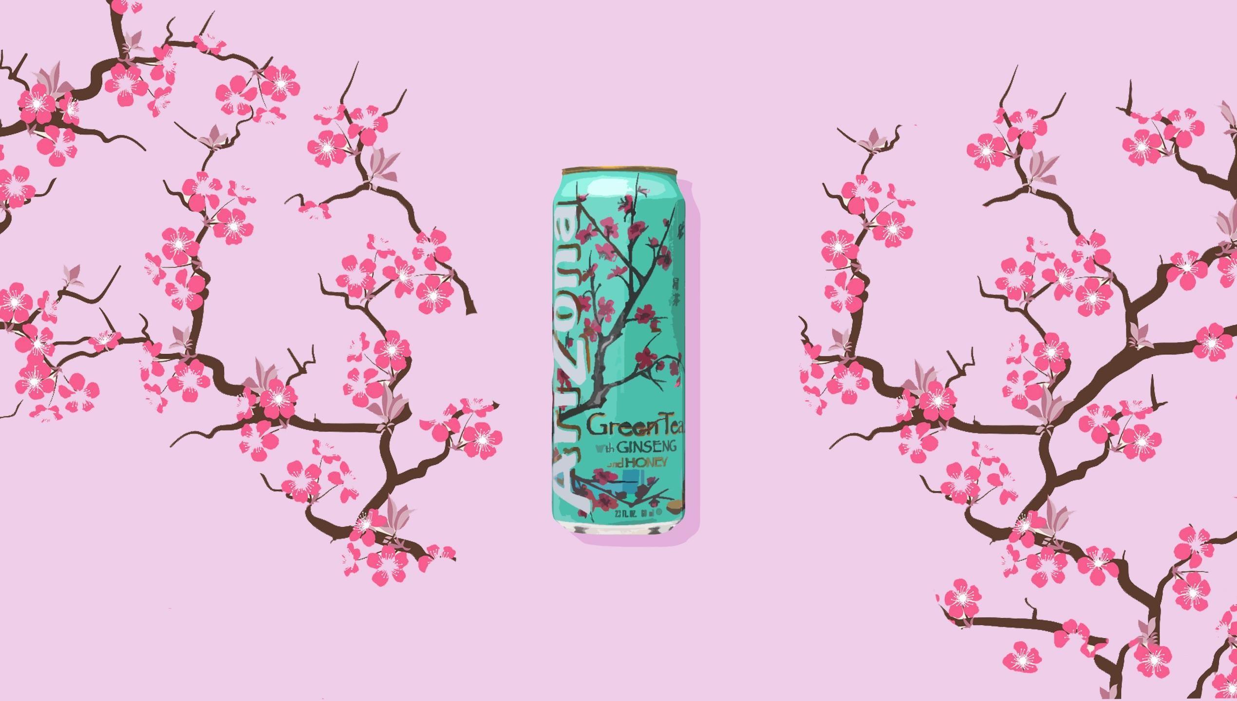 2540x1440 Arizona Iced Tea Vaporwave HD Wallpaper