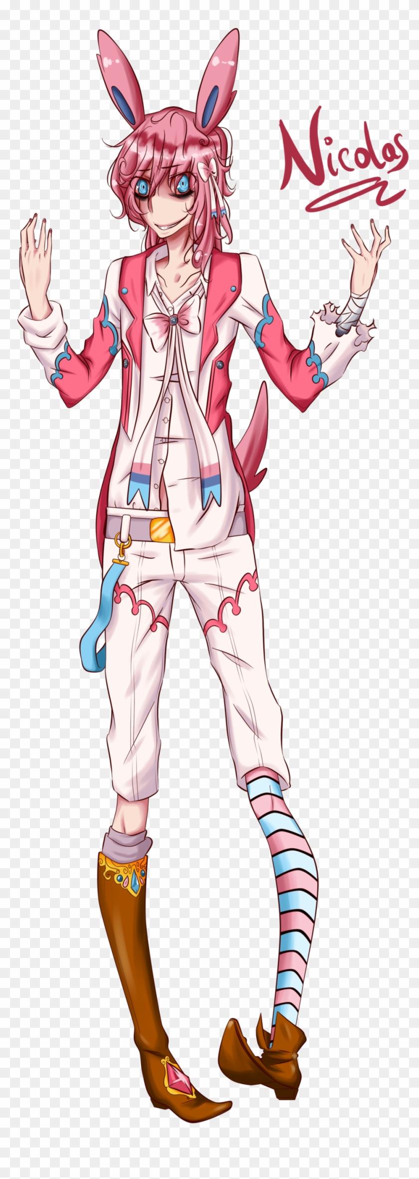 840x2363 Sylveon Gijinka Sylveon Human Boy Transparent PNG Clipart Image Download