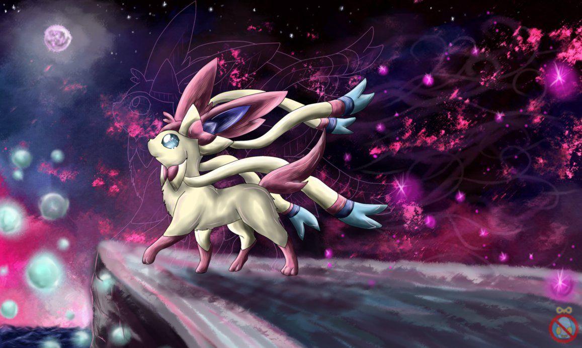 1157x691 Sylveon Desktop Wallpaper