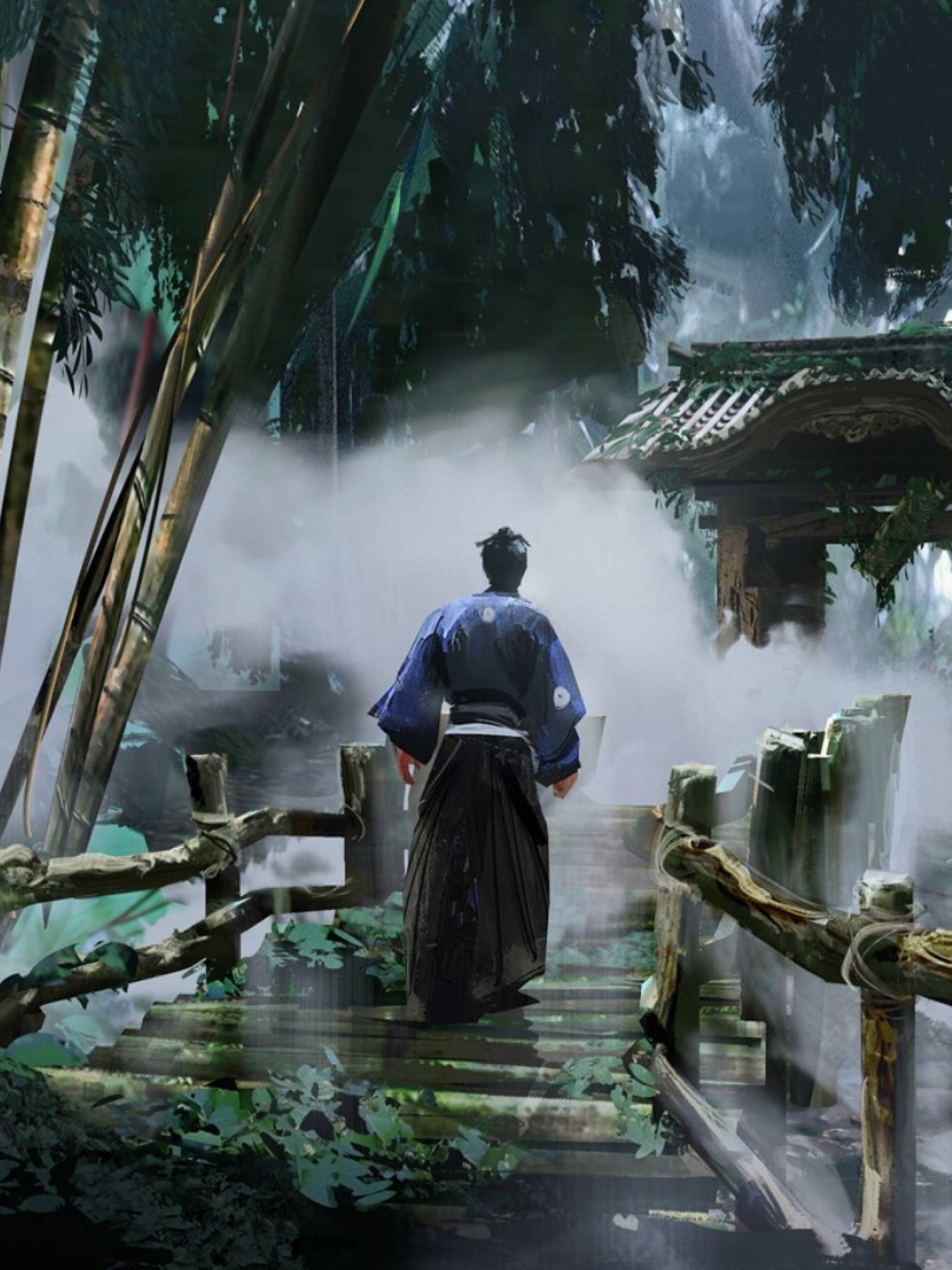 2048x2732 Ghost of Tsushima Jin Sakai Digital Art 2048x2732 Resolution Wallpaper, HD Games 4K Wallpaper, Image, Photo and Background