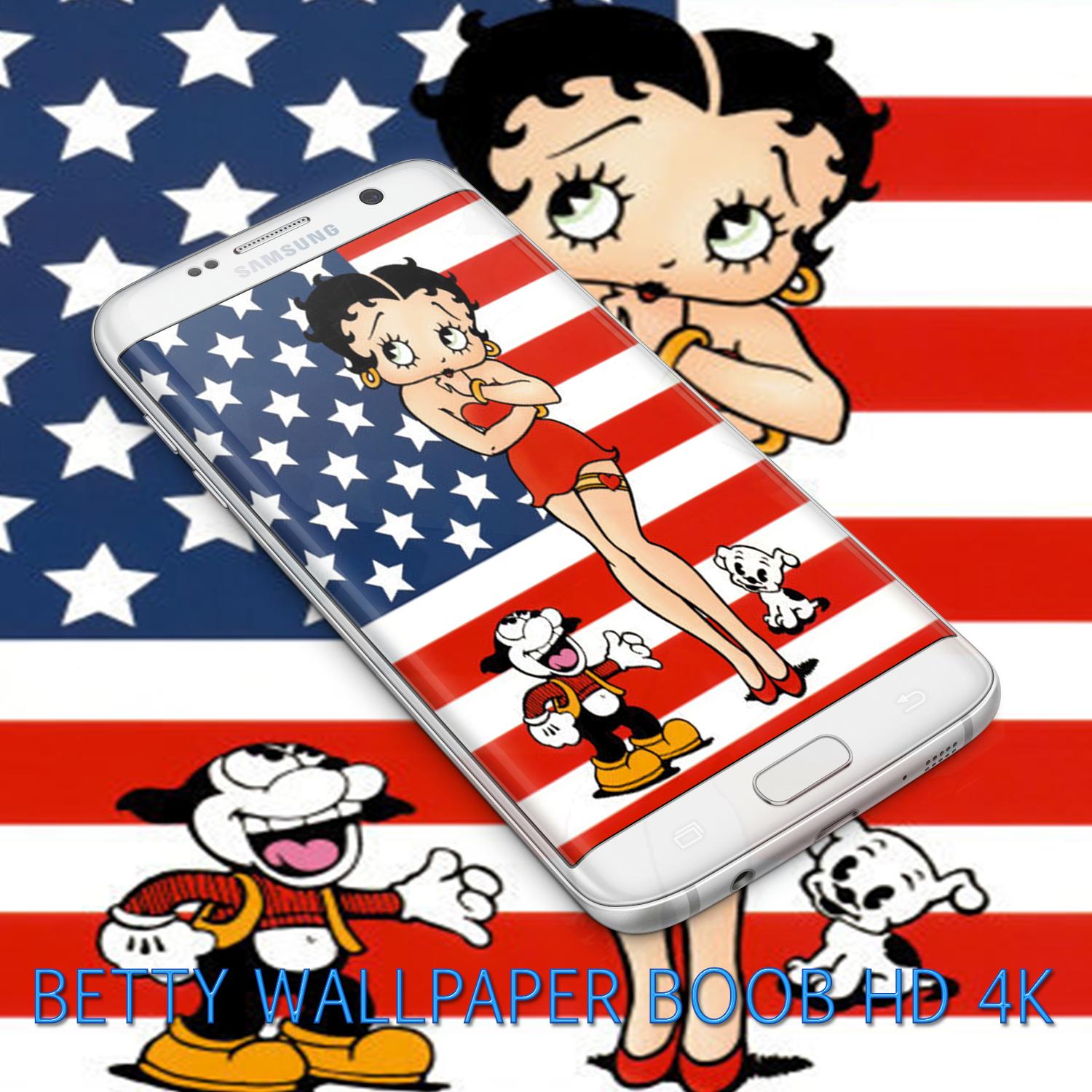 1500x1500 Betty Boop Christmas Wallpaper HD for Android
