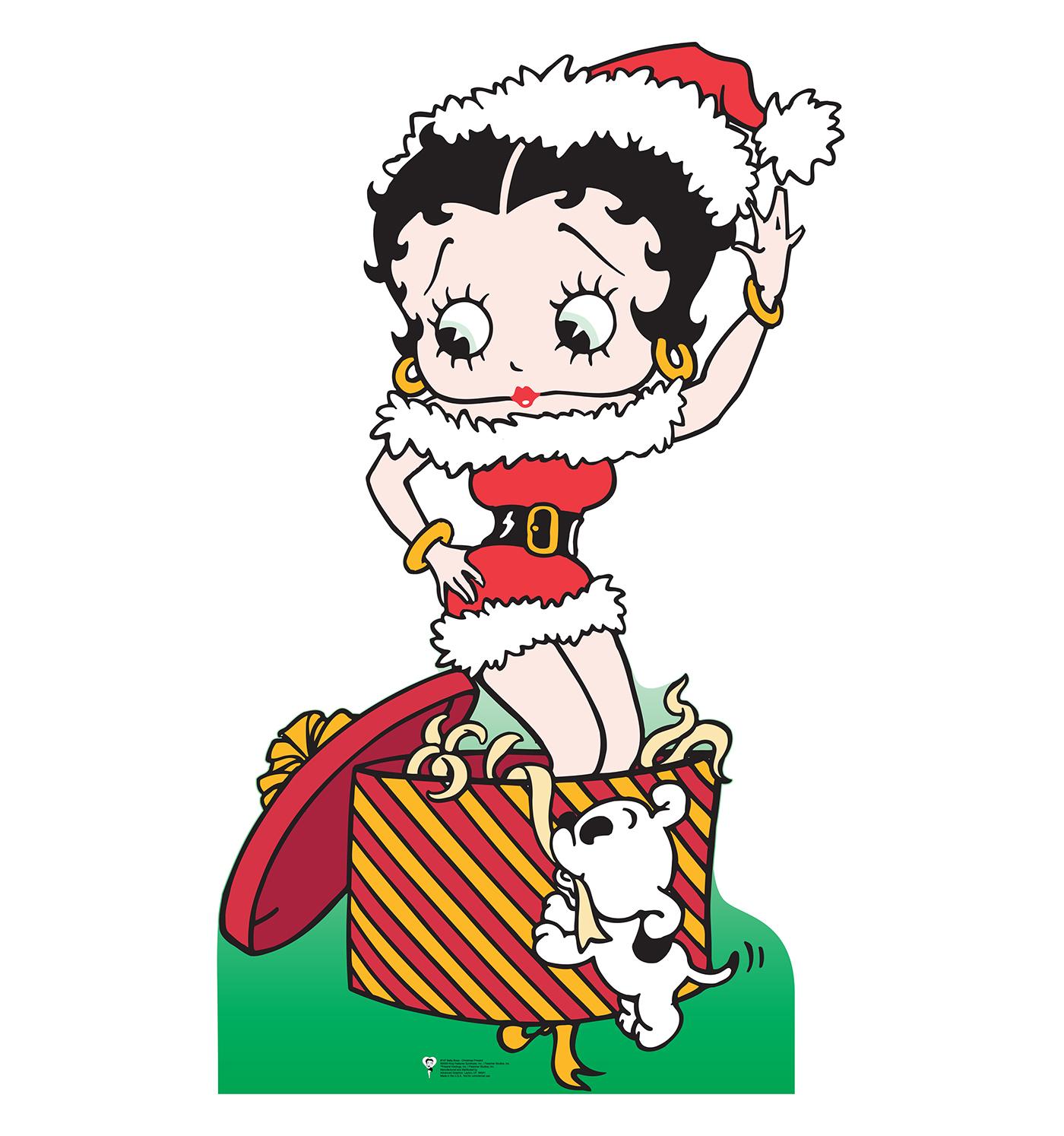 1400x1494 Christmas Betty Boop Clipart