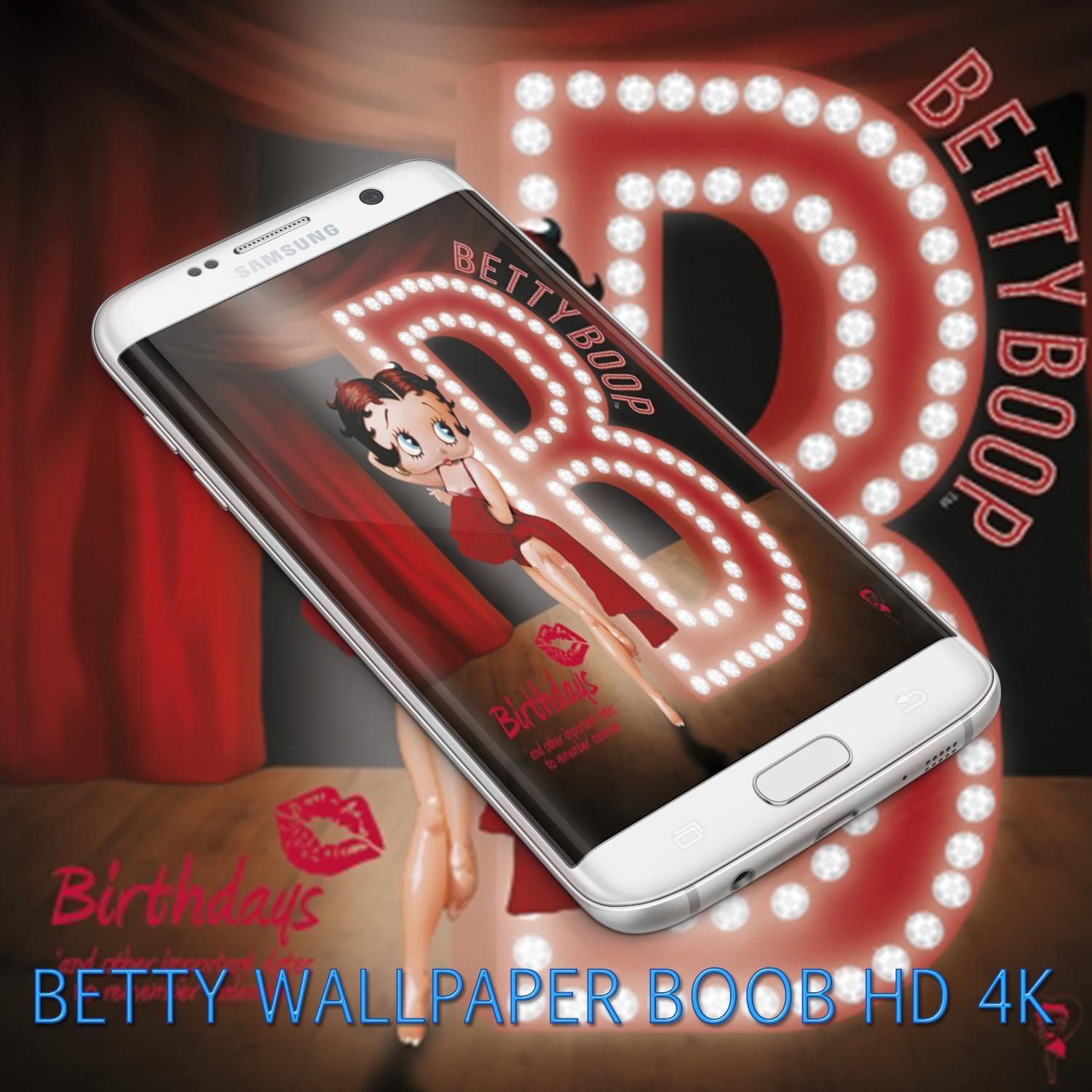 1500x1500 Betty Boop Christmas Wallpaper