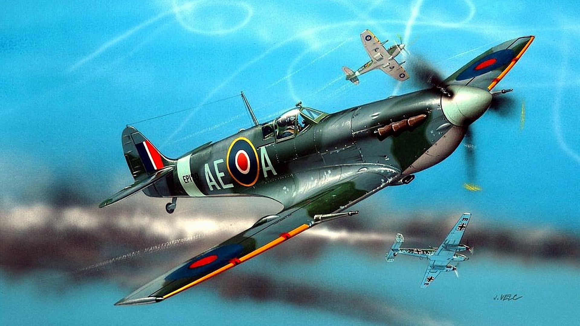 1920x1080 Supermarine Spitfire HD Wallpaper
