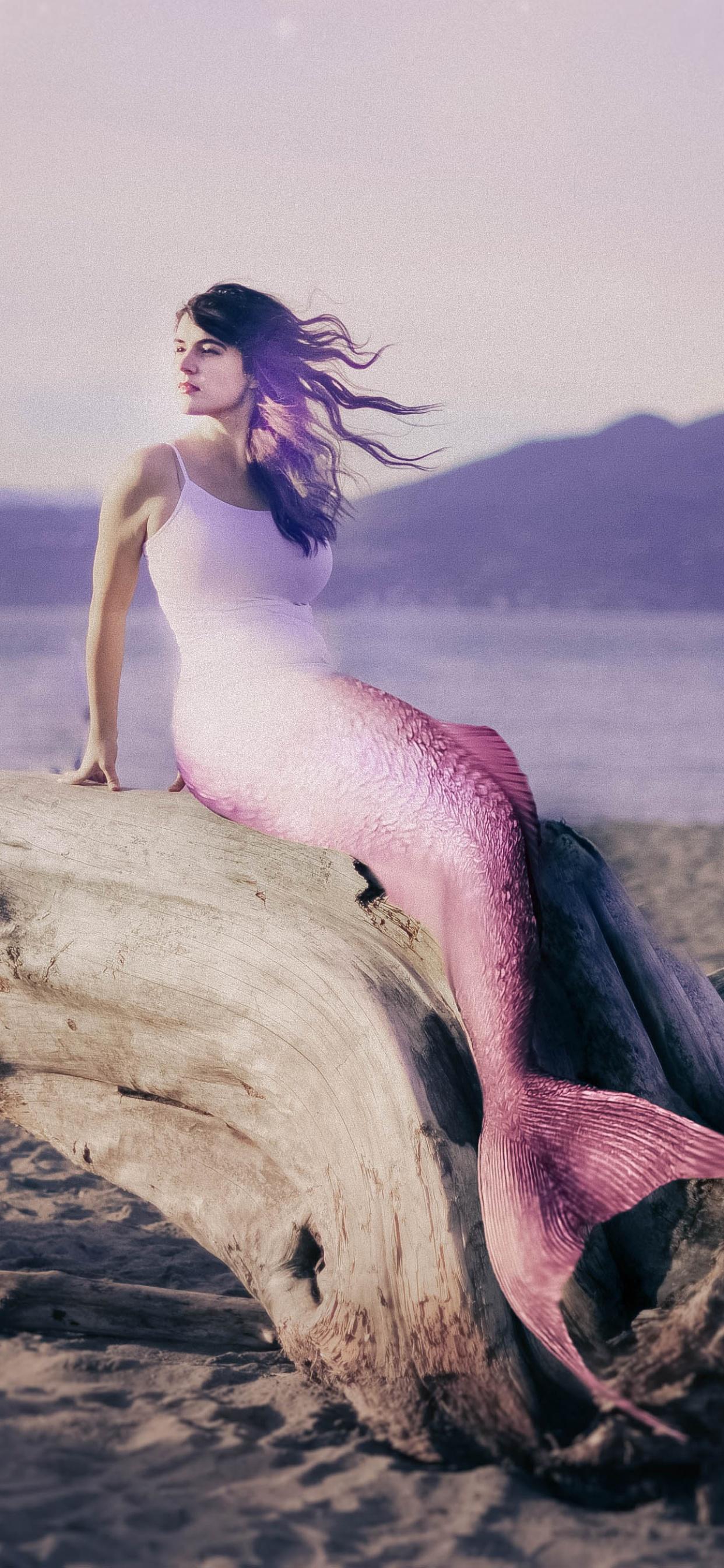 1242x2688 Mermaid Wallpaper 4K, Dream, Girl, Fantasy