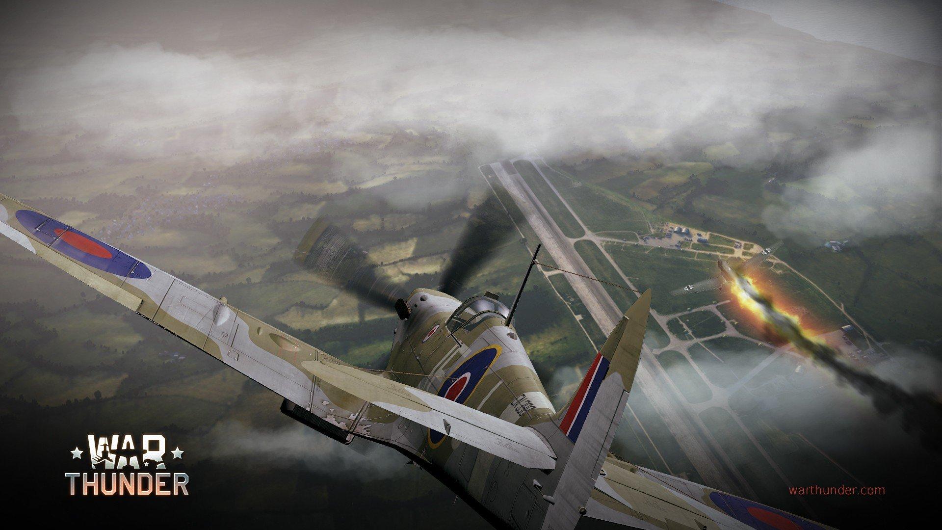 1920x1080 War Thunder, Airplane, Gaijin Entertainment, Spitfire HD Wallpaper / Desktop and Mobile Image & Photo