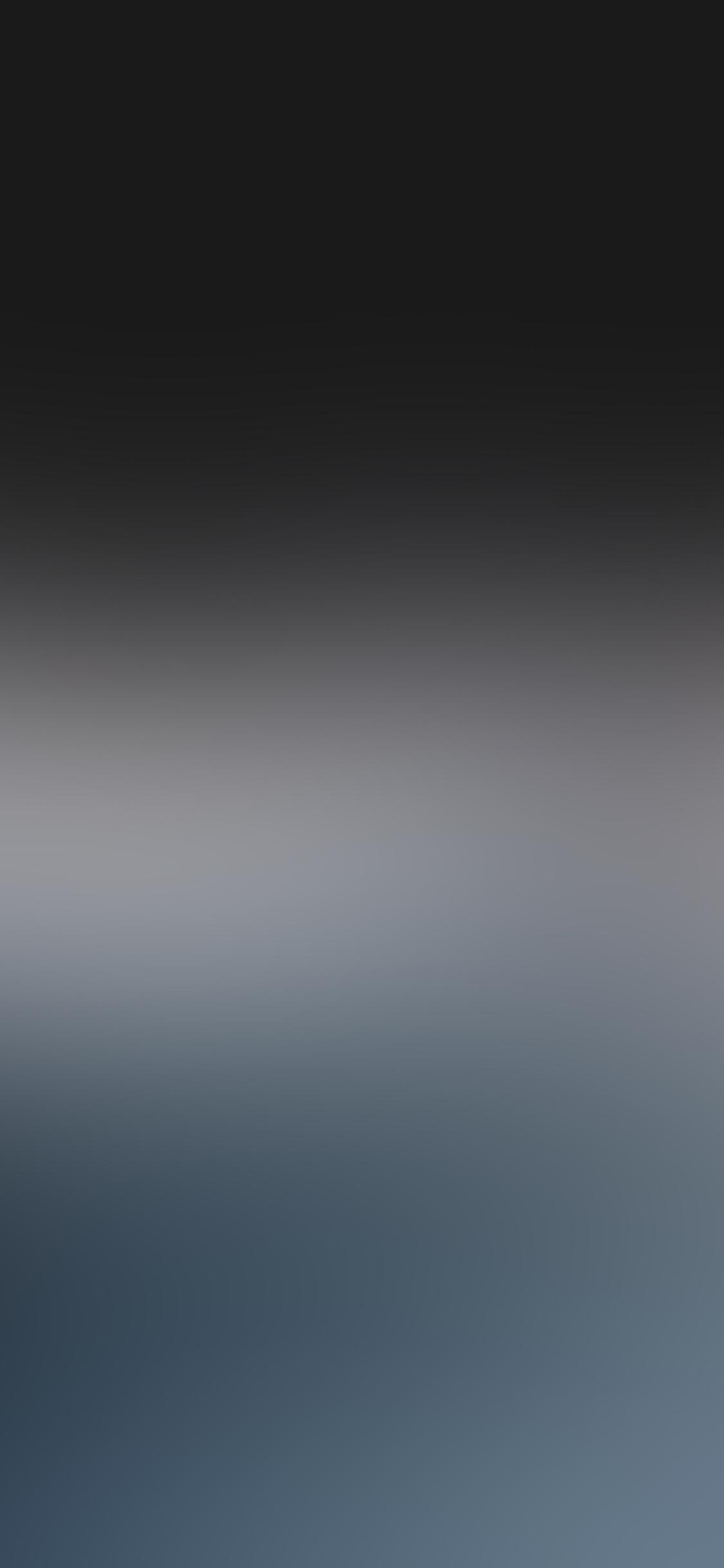1125x2436 dark rain cloud gradation blur