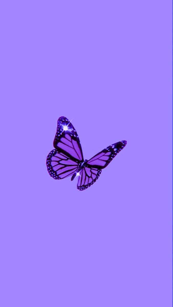 676x1200 iPhone background. Purple butterfly wallpaper, Purple wallpaper phone, Violet aesthetic