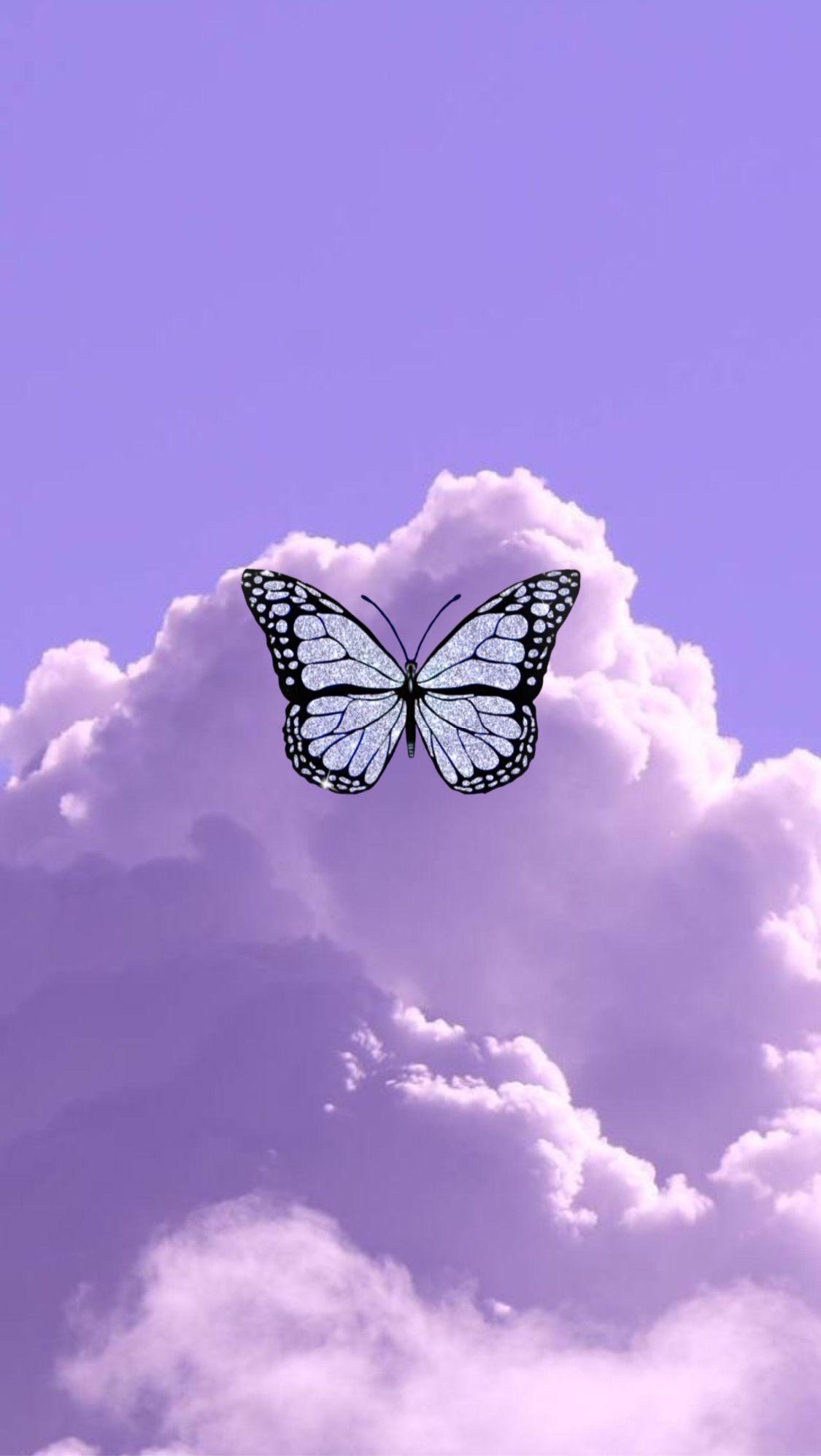 1125x1996 Aesthetic Butterfly iPhone Wallpaper
