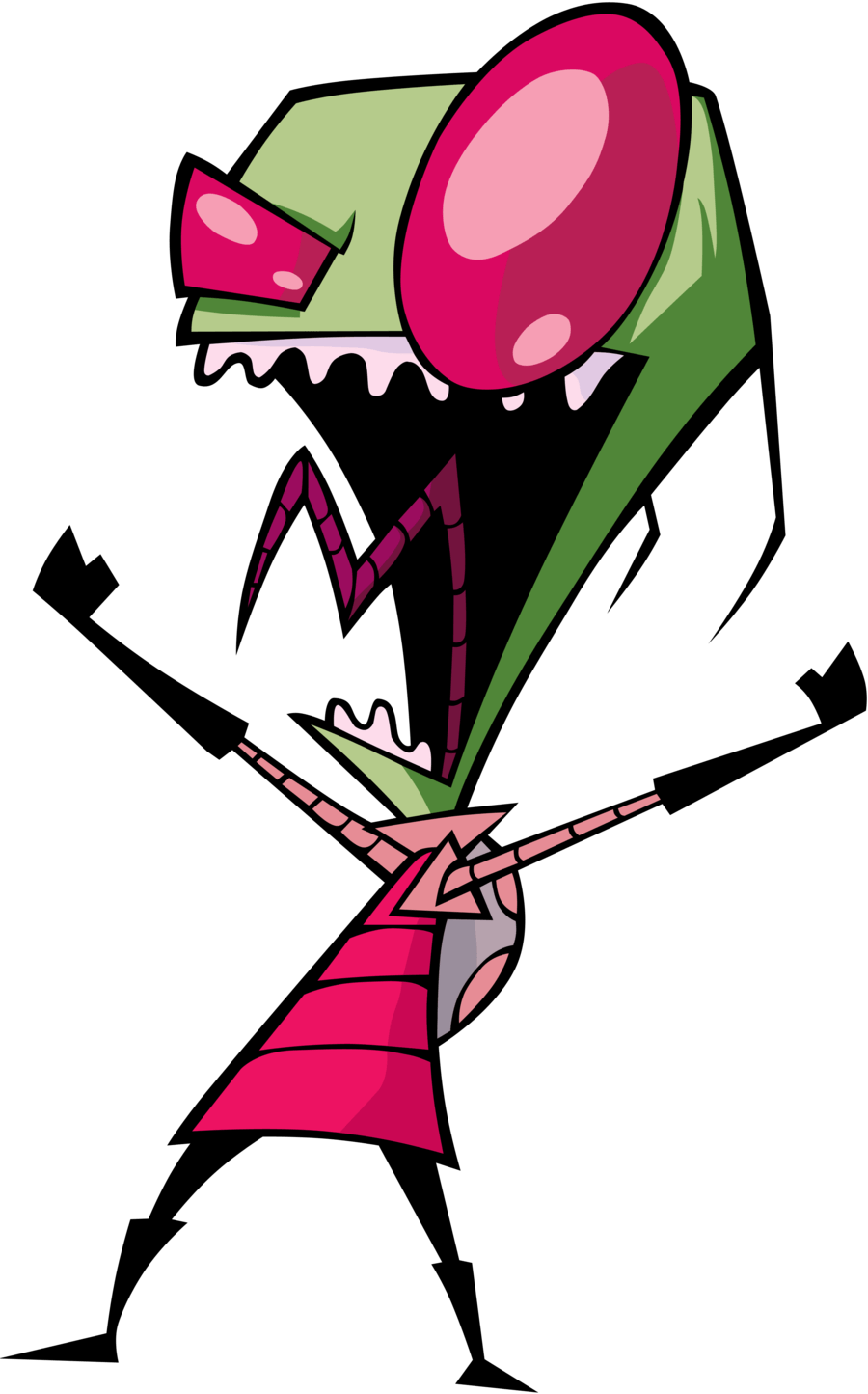 900x1445 Invader Zim. Regular Show Fanon