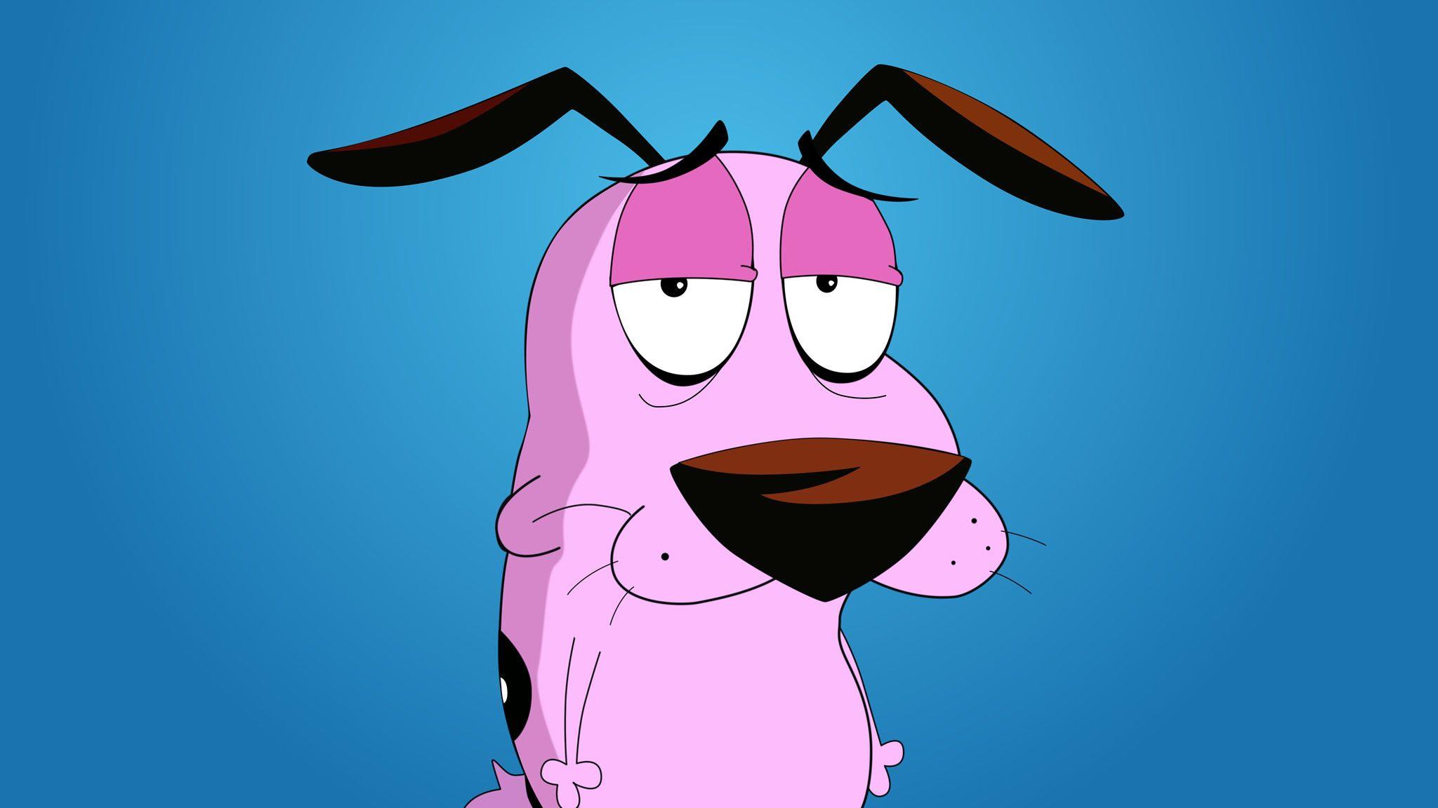 2048x1152 Courage the Cowardly Dog hình nền