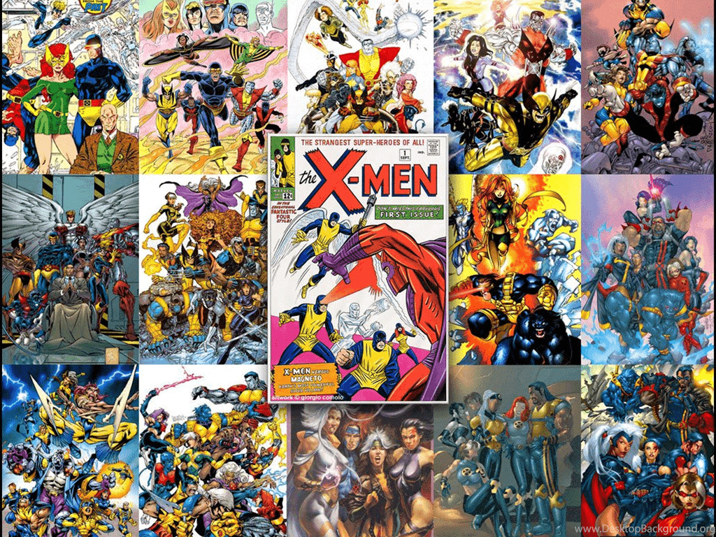 1024x768 Comic Book Wallpaper Desktop Background