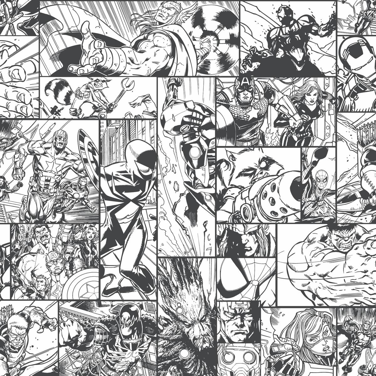 1200x1200 Marvel Comic Book Wallpaper. Wallpaper And Borders. The Mural Store