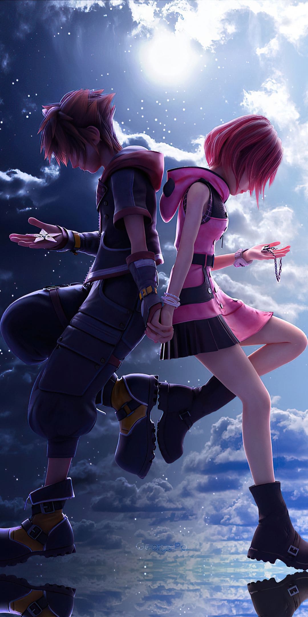 1080x2160 Kingdom Hearts Wallpaper Kingdom Hearts Background Download