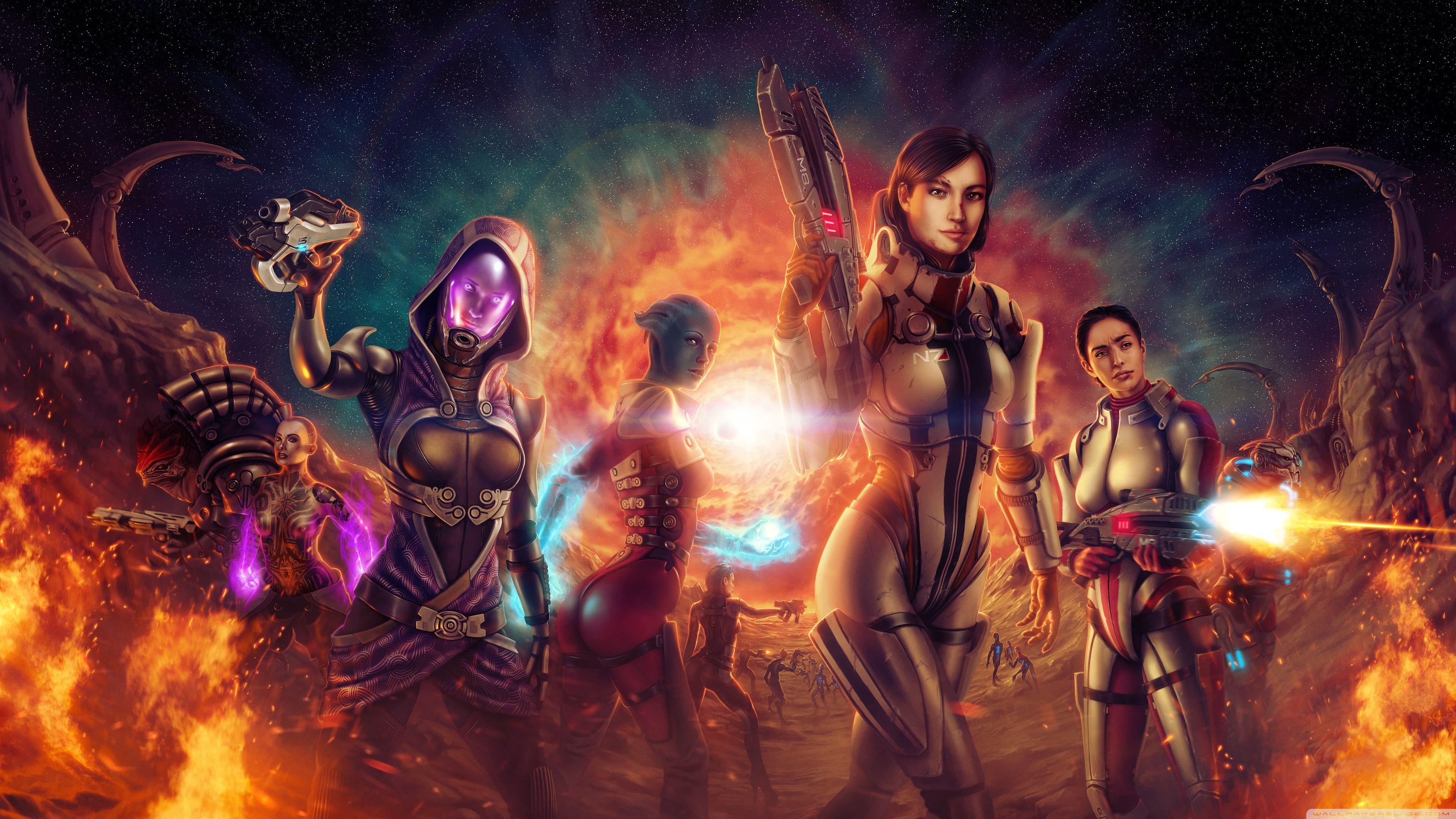 3840x2160 Mass Effect Artwork ❤ 4K HD Desktop Wallpaper for 4K Ultra HD TV