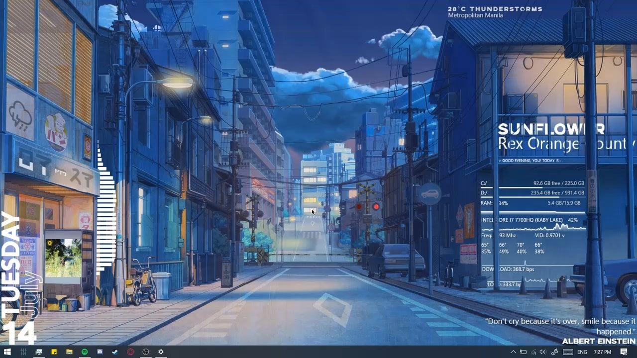 Anime Street Night Wallpapers - Top Free Anime Street Night Backgrounds ...