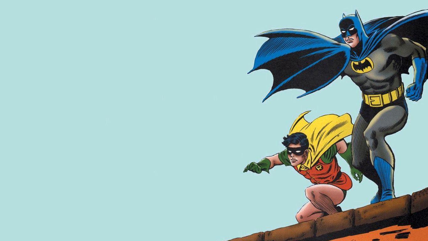 1366x768 Batman Vs Robin Wallpaper