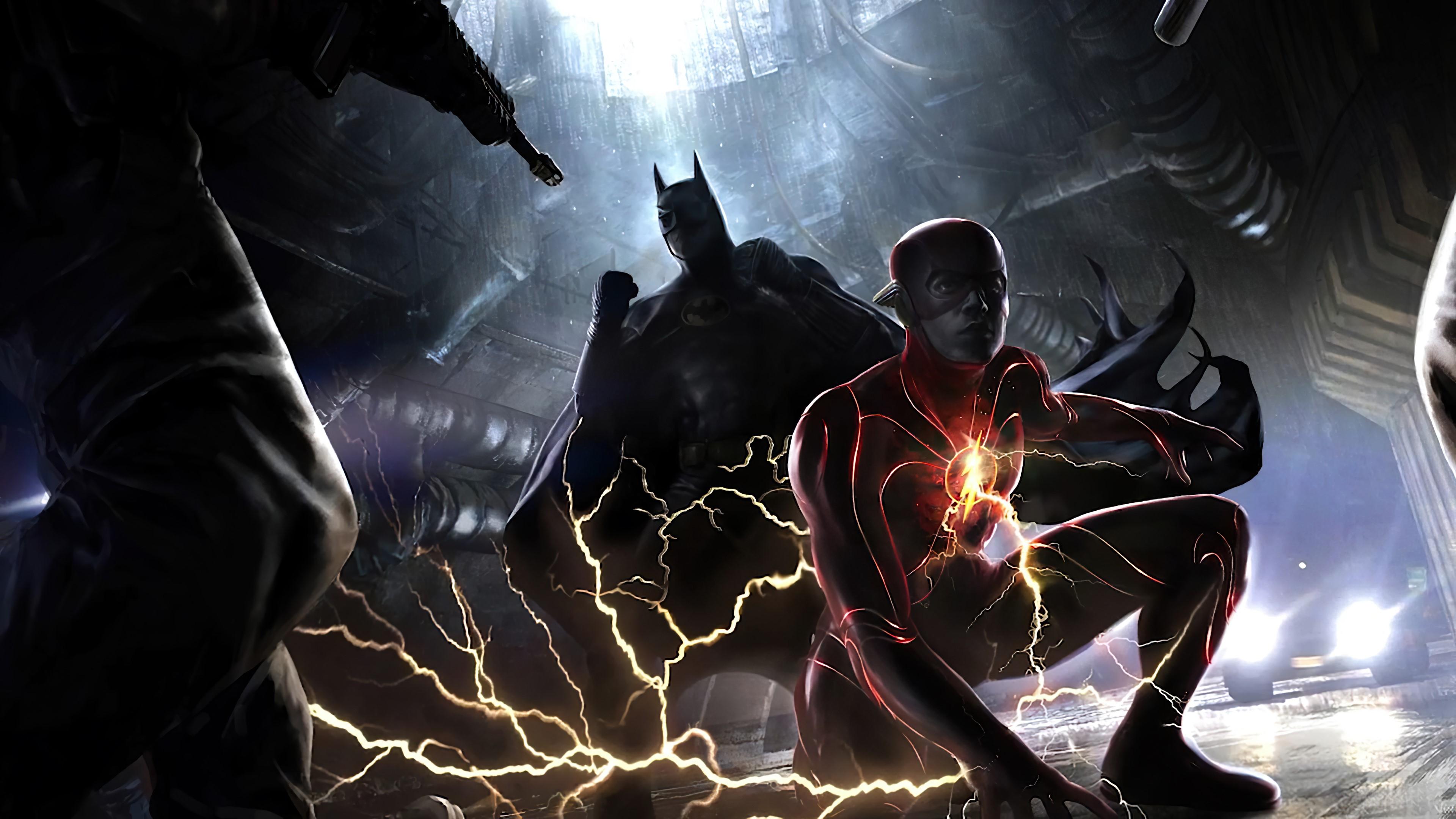 3840x2160 The Flash, Movie, Batman, Movie 4k wallpaper HD Wallpaper