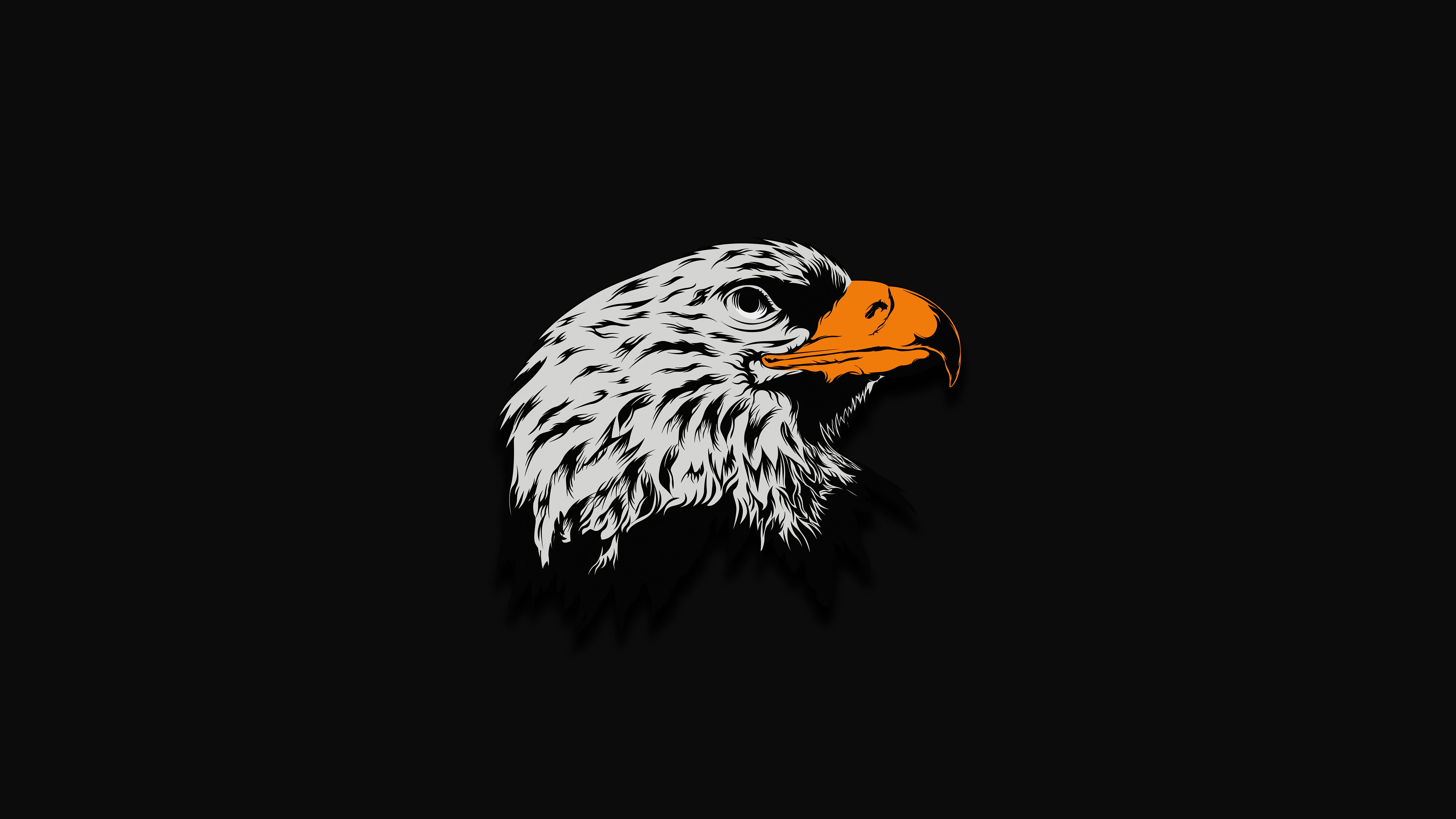 7680x4320 Eagle Dark Illustration 8k, HD Artist, 4k Wallpaper, Image, Background, Photo and Picture