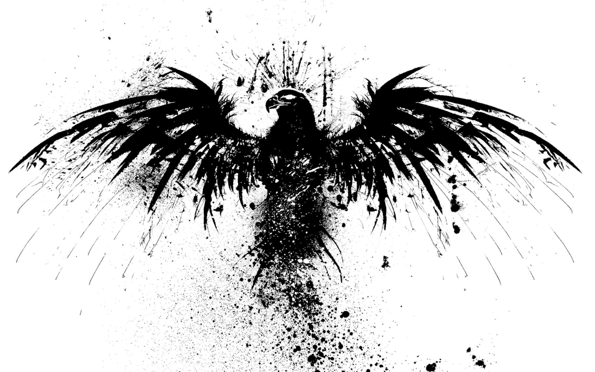 1920x1200 Black Eagle Tattoo HD Wallpaper